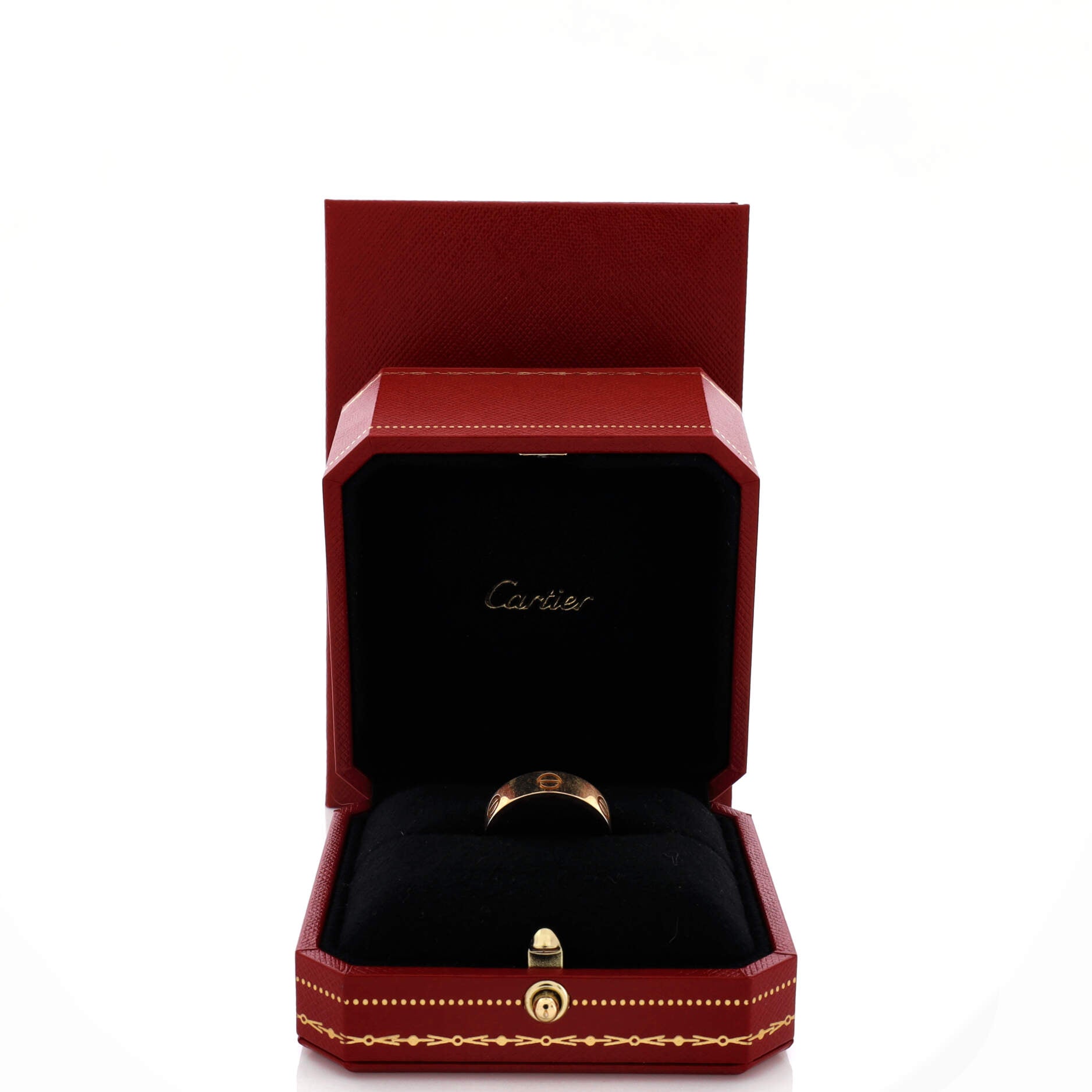 Love Band Ring 18K Yellow Gold