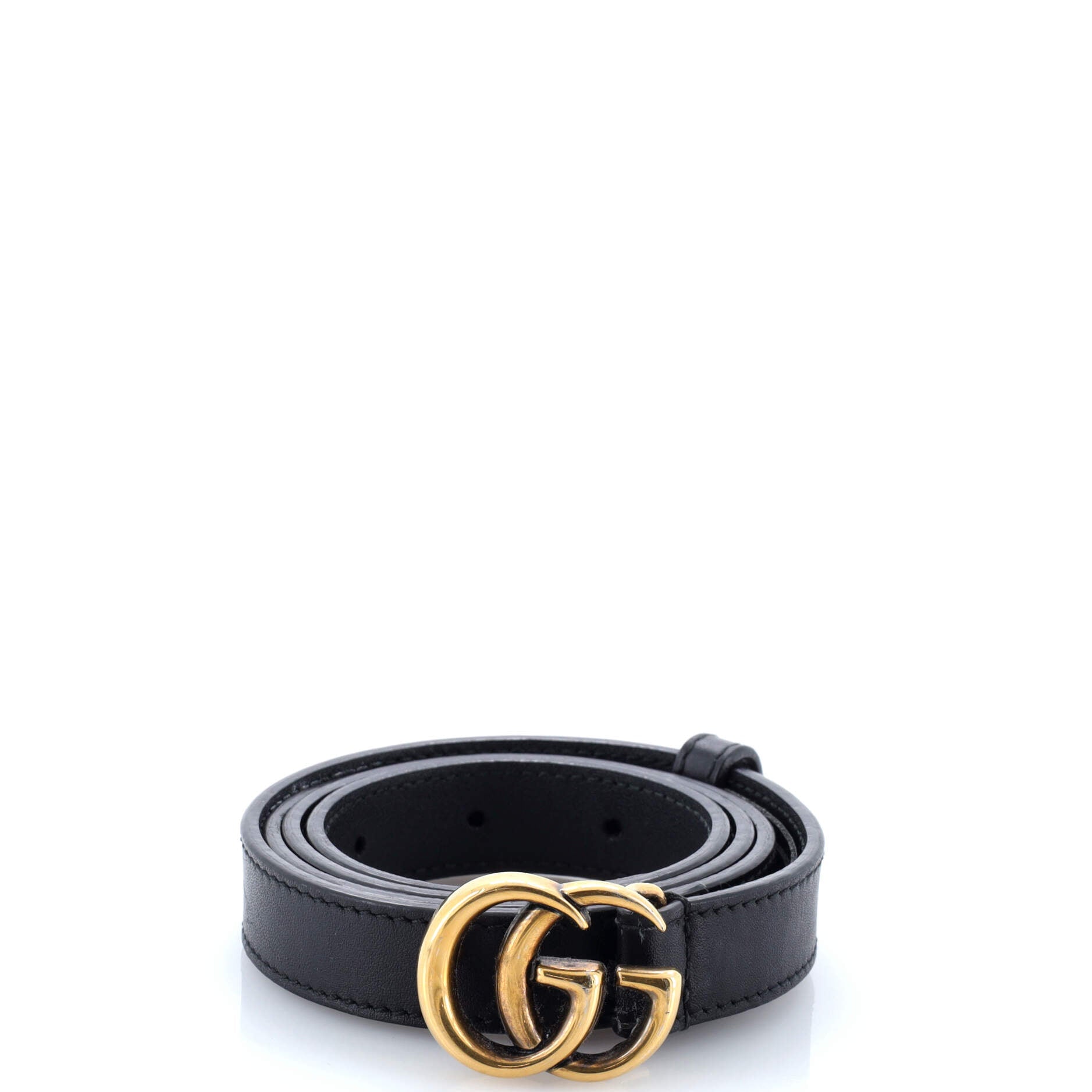 GG Marmont Belt Leather Thin