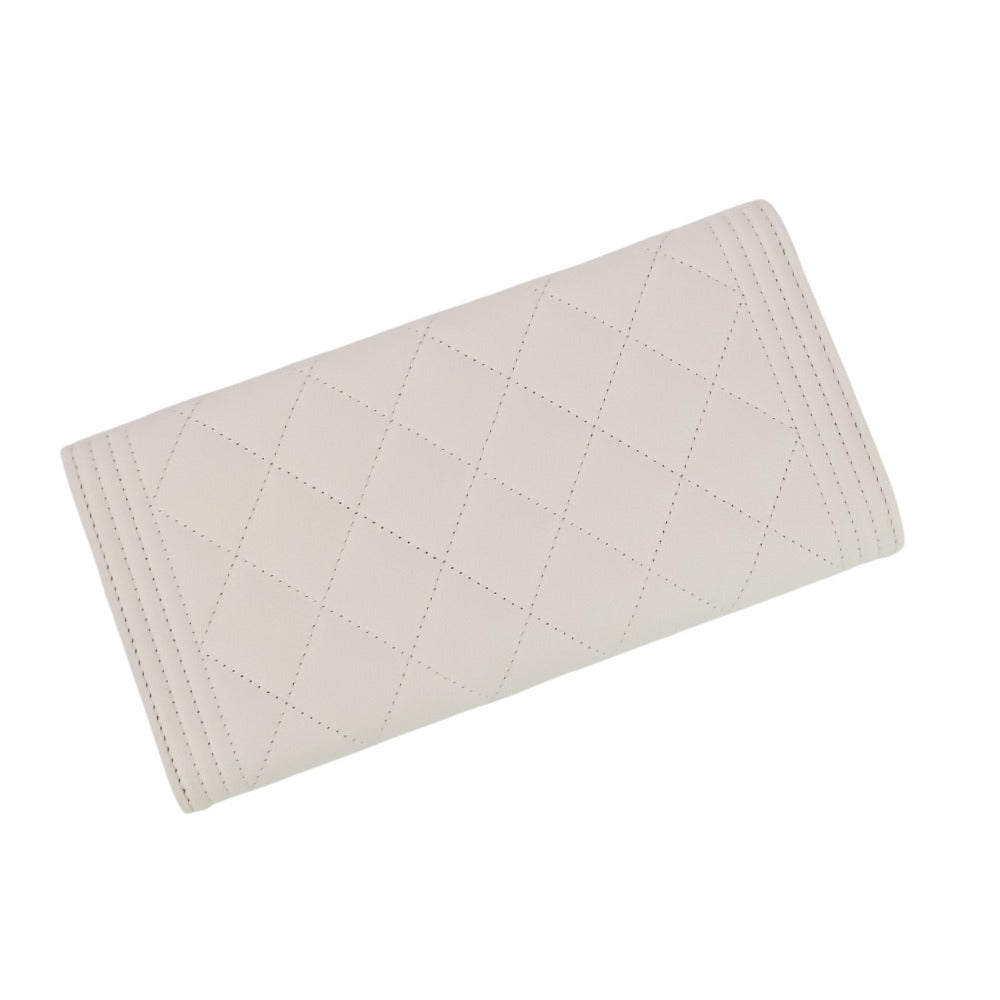 Chanel Boy Chanel Caviar Leather Long Wallet