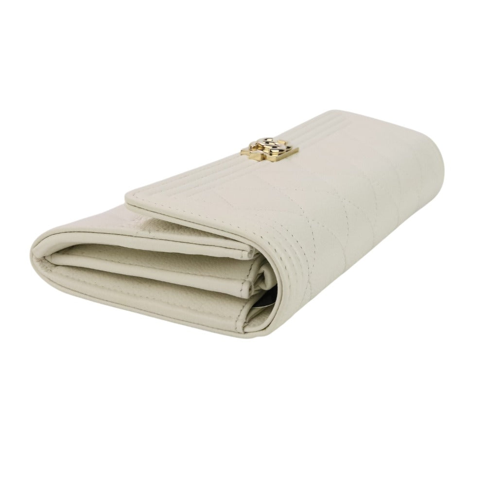 Chanel Boy Chanel Caviar Leather Long Wallet