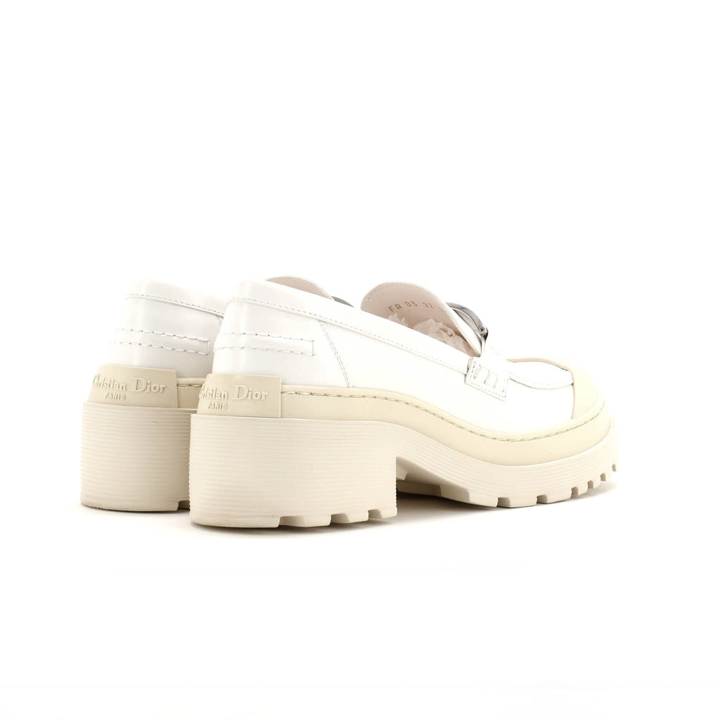 Women's Code Platform Loafers Leather