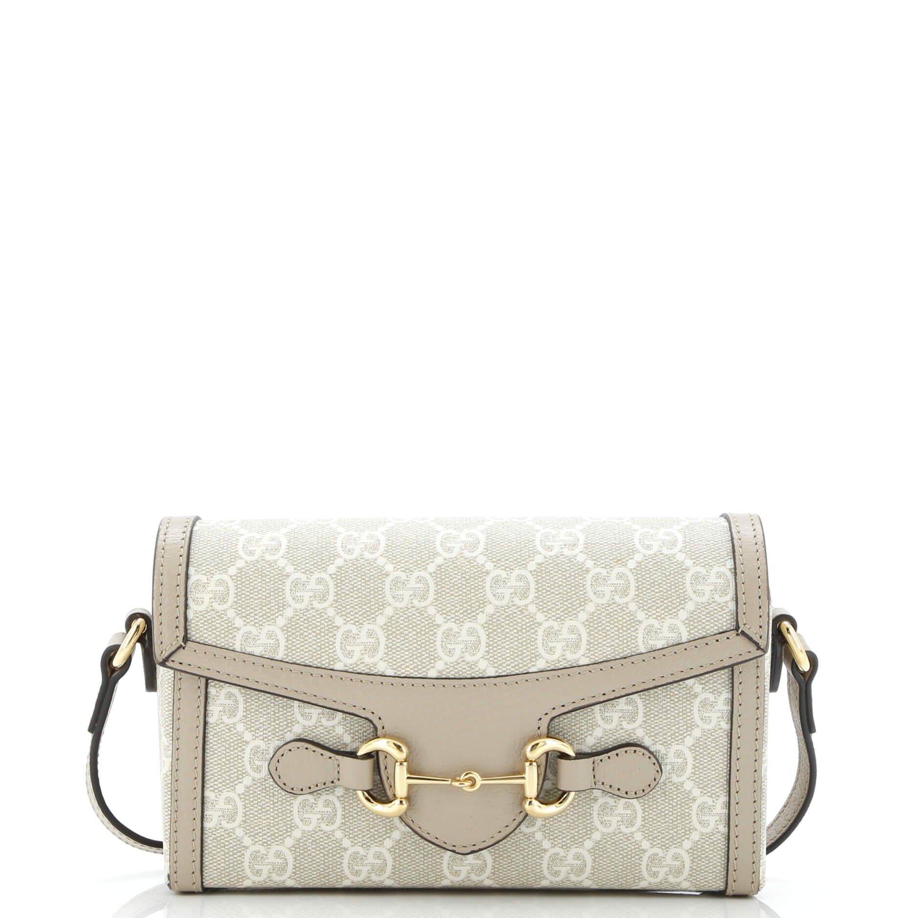 Horsebit 1955 Flap Crossbody Bag GG Coated Canvas Mini