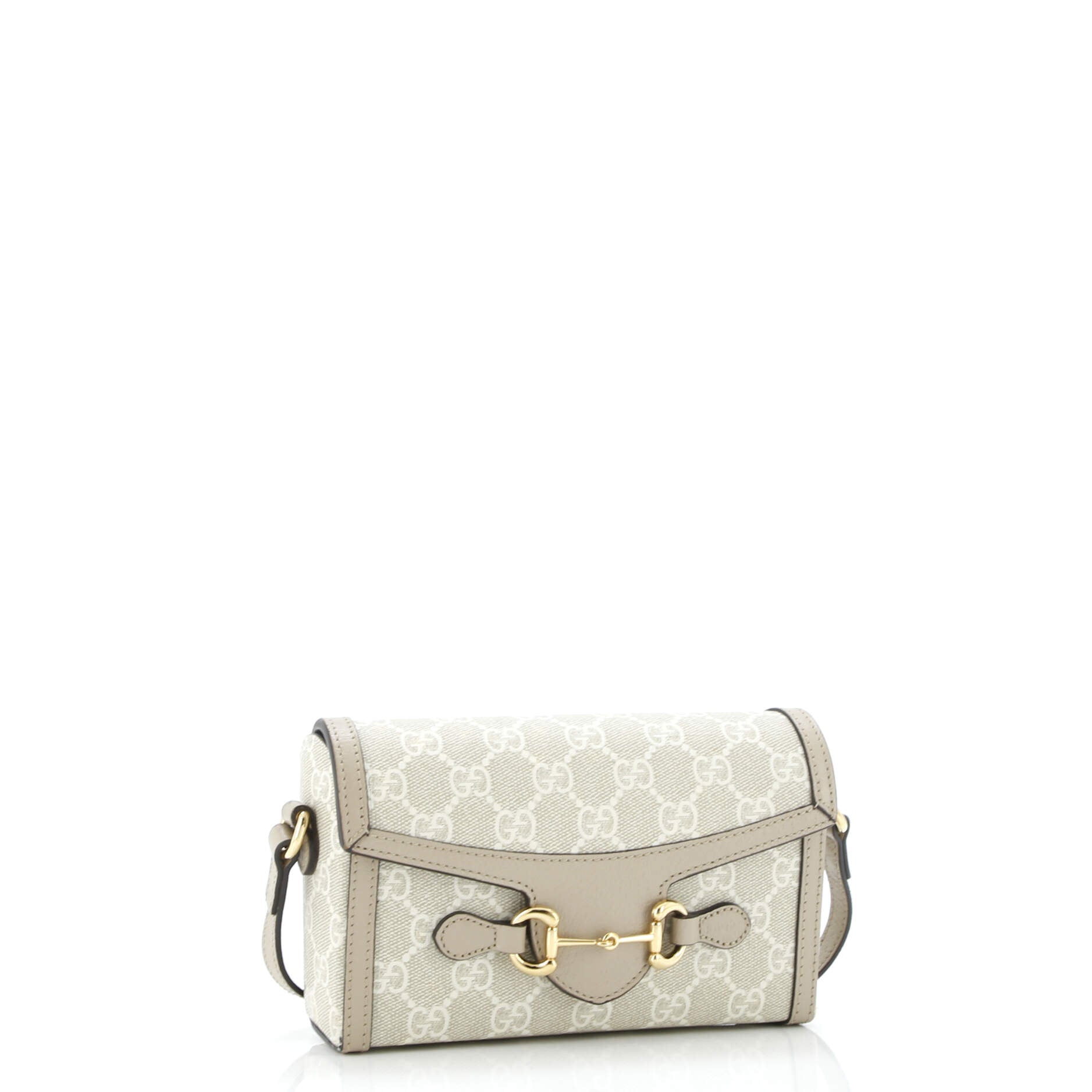 Horsebit 1955 Flap Crossbody Bag GG Coated Canvas Mini