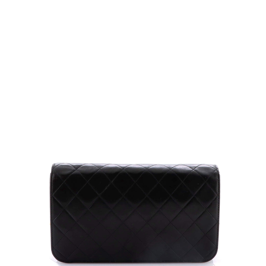 Vintage Full Flap Bag Quilted Lambskin Medium