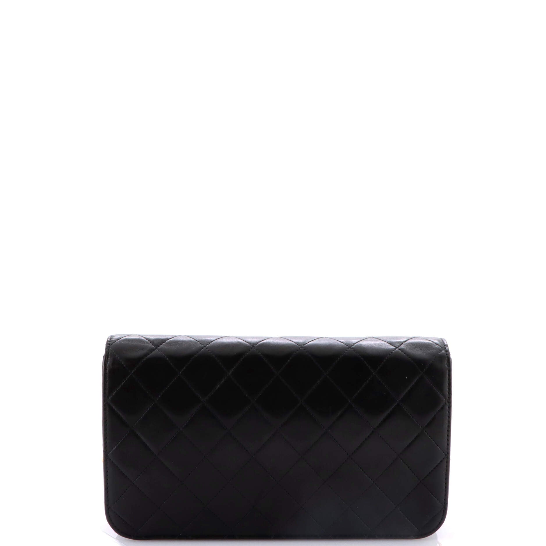 Vintage Full Flap Bag Quilted Lambskin Medium