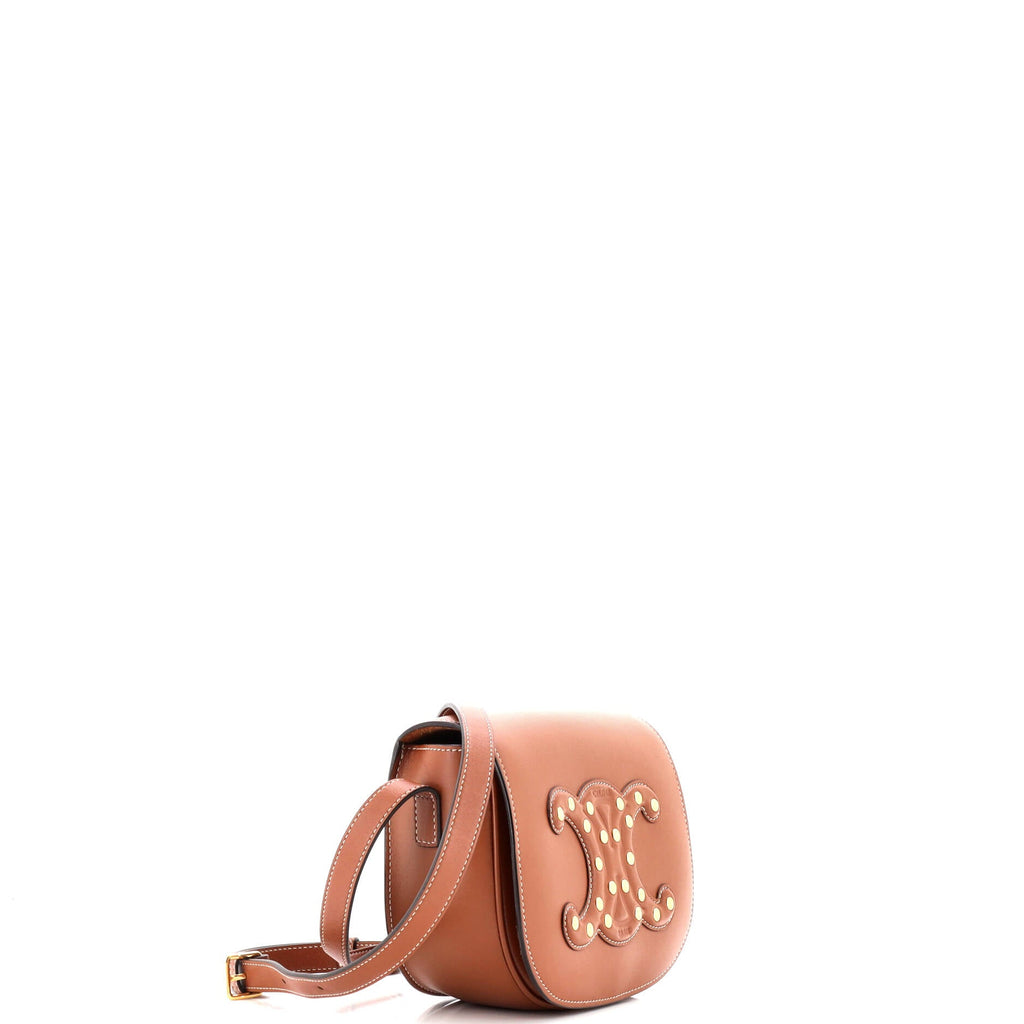 Cuir Triomphe Folco Bag Studded Leather