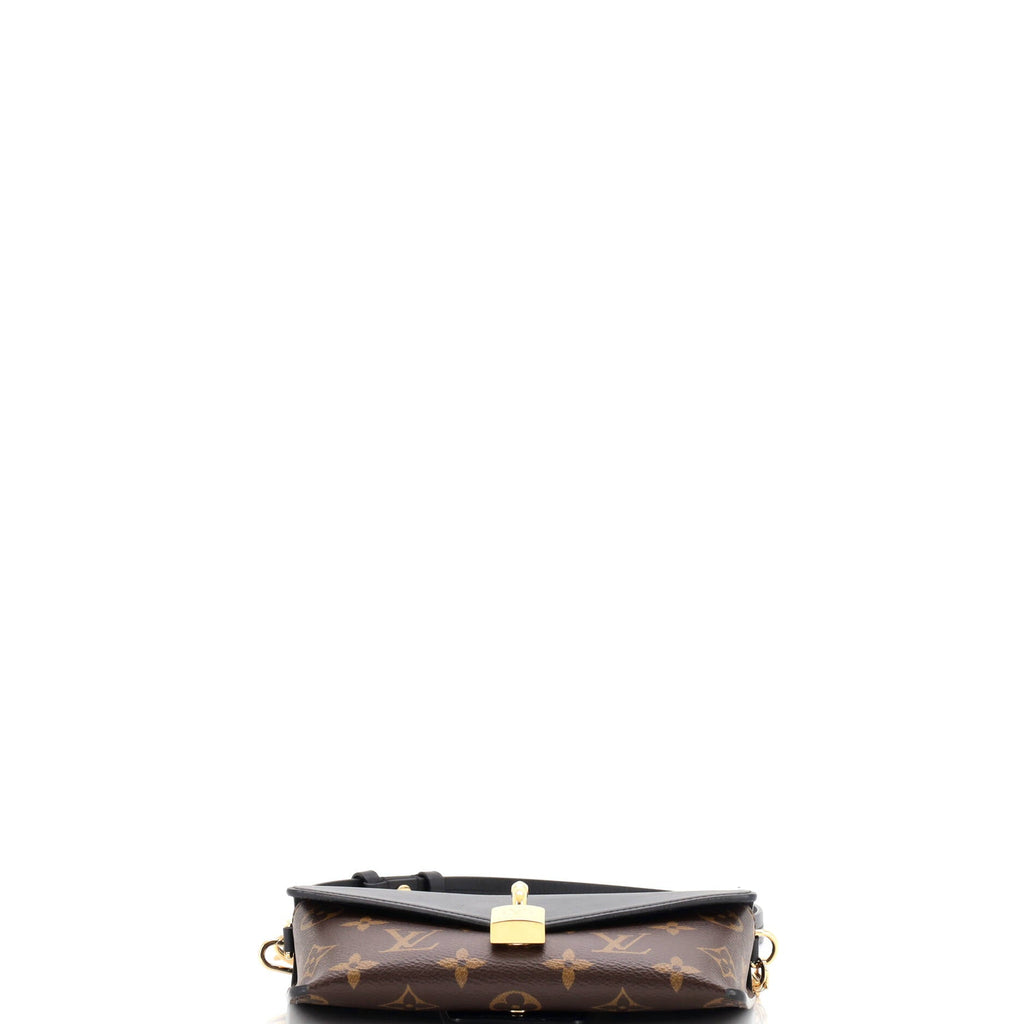 Padlock on Strap Handbag Monogram Canvas and Leather