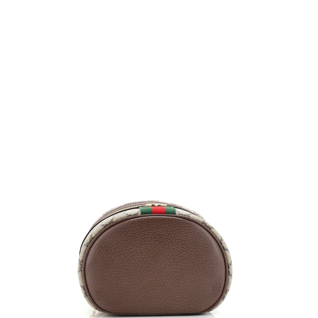 Ophidia Top Handle Cosmetic Case GG Coated Canvas Mini