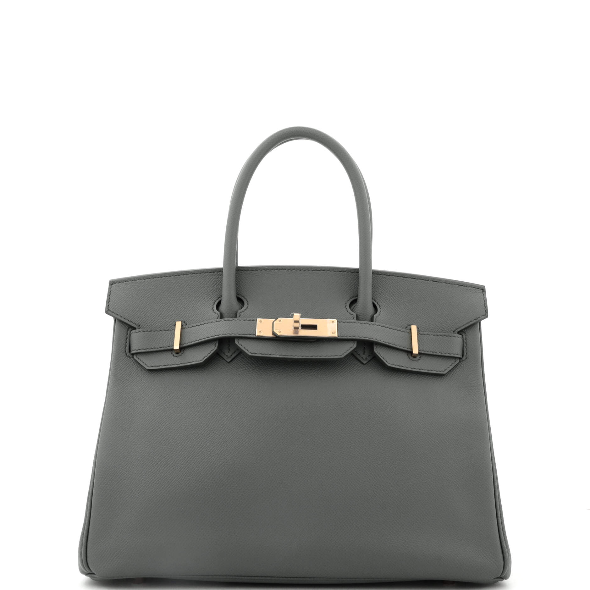 Birkin Handbag Vert Amande Epsom with Gold Hardware 30