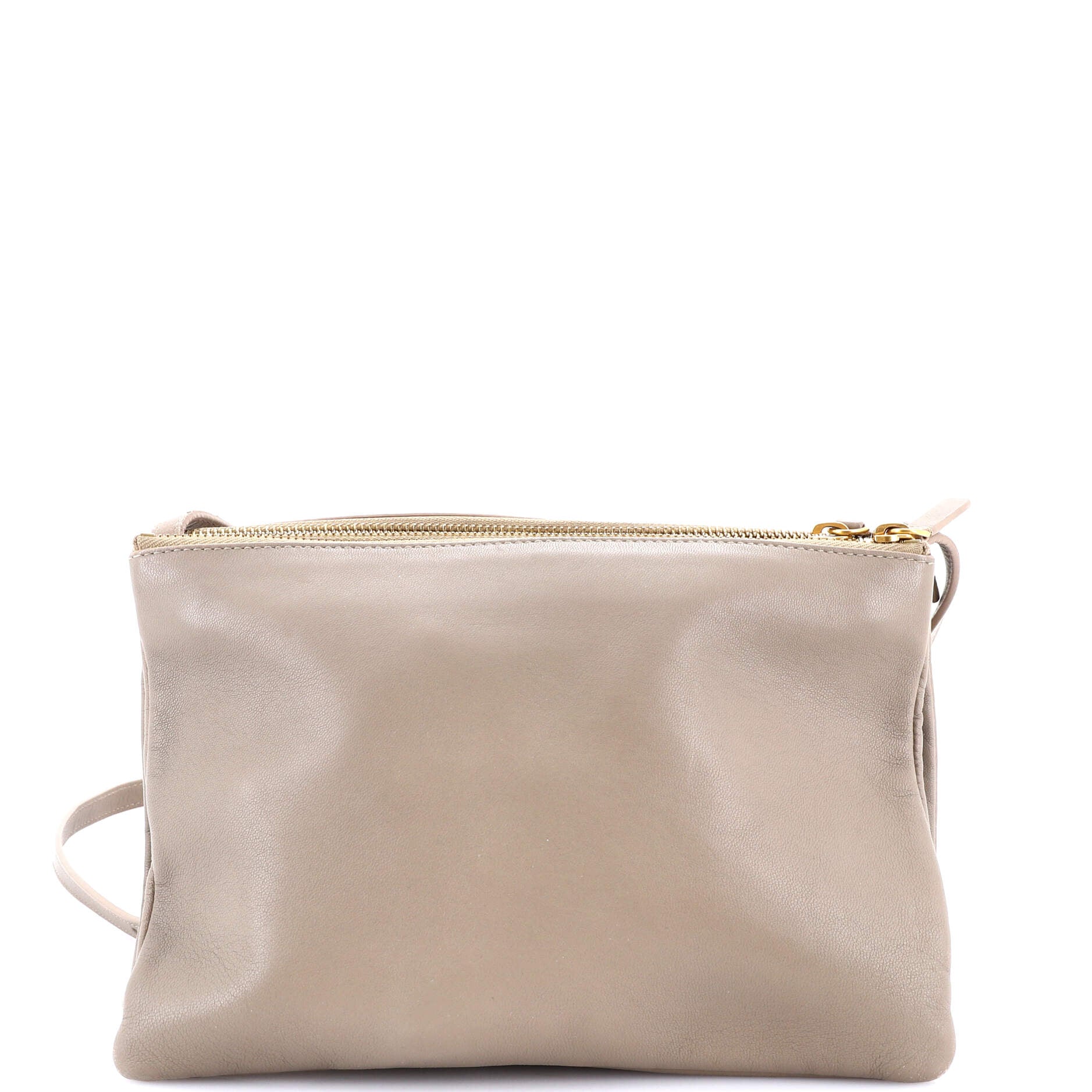 Trio Crossbody Bag Leather Large