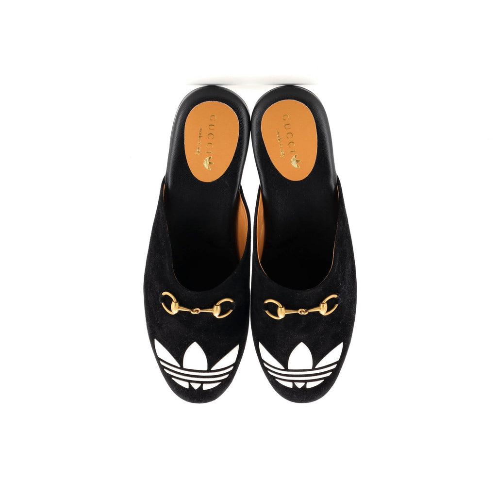 x adidas Women's Trefoil Slippers Leather