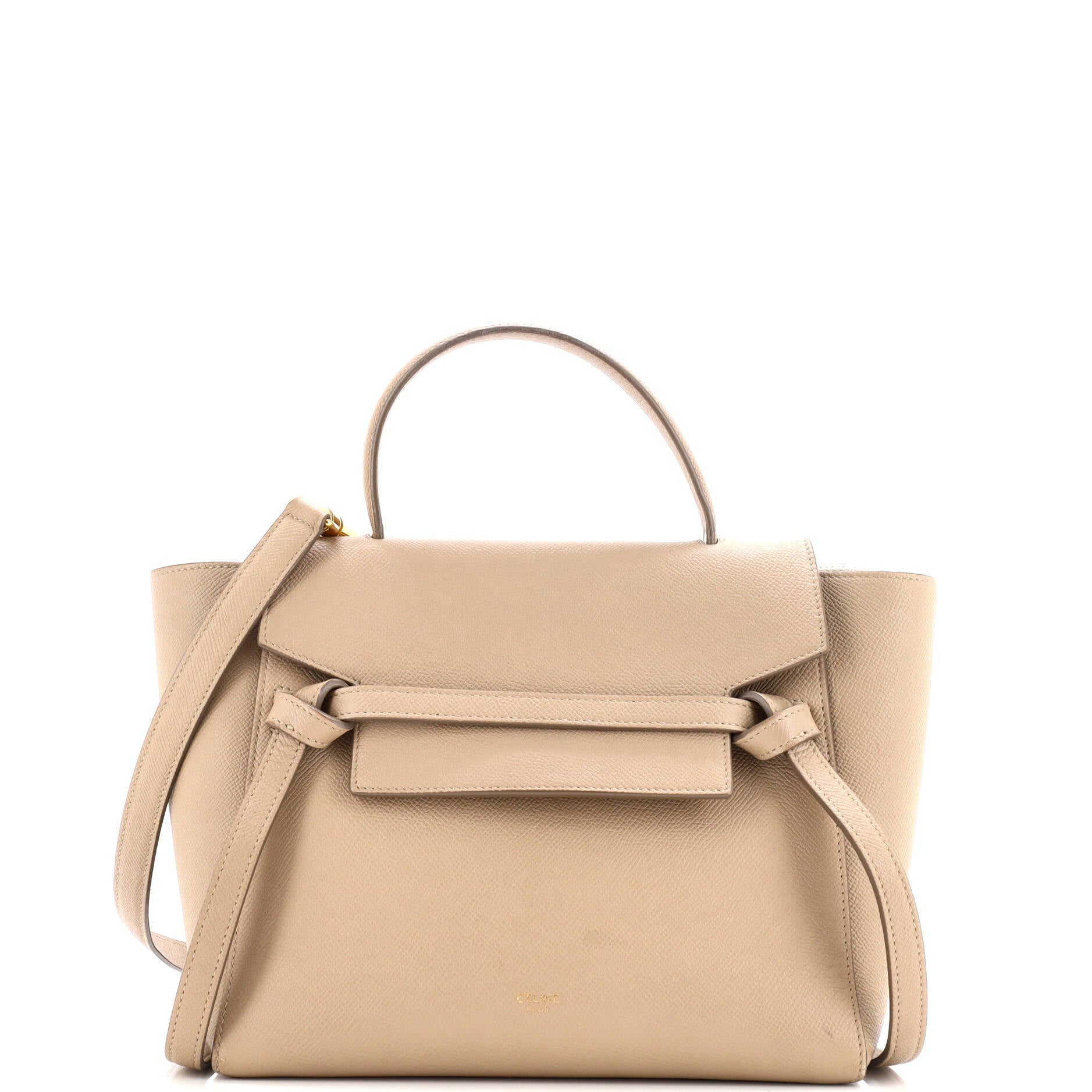 Belt Bag Textured Leather Micro