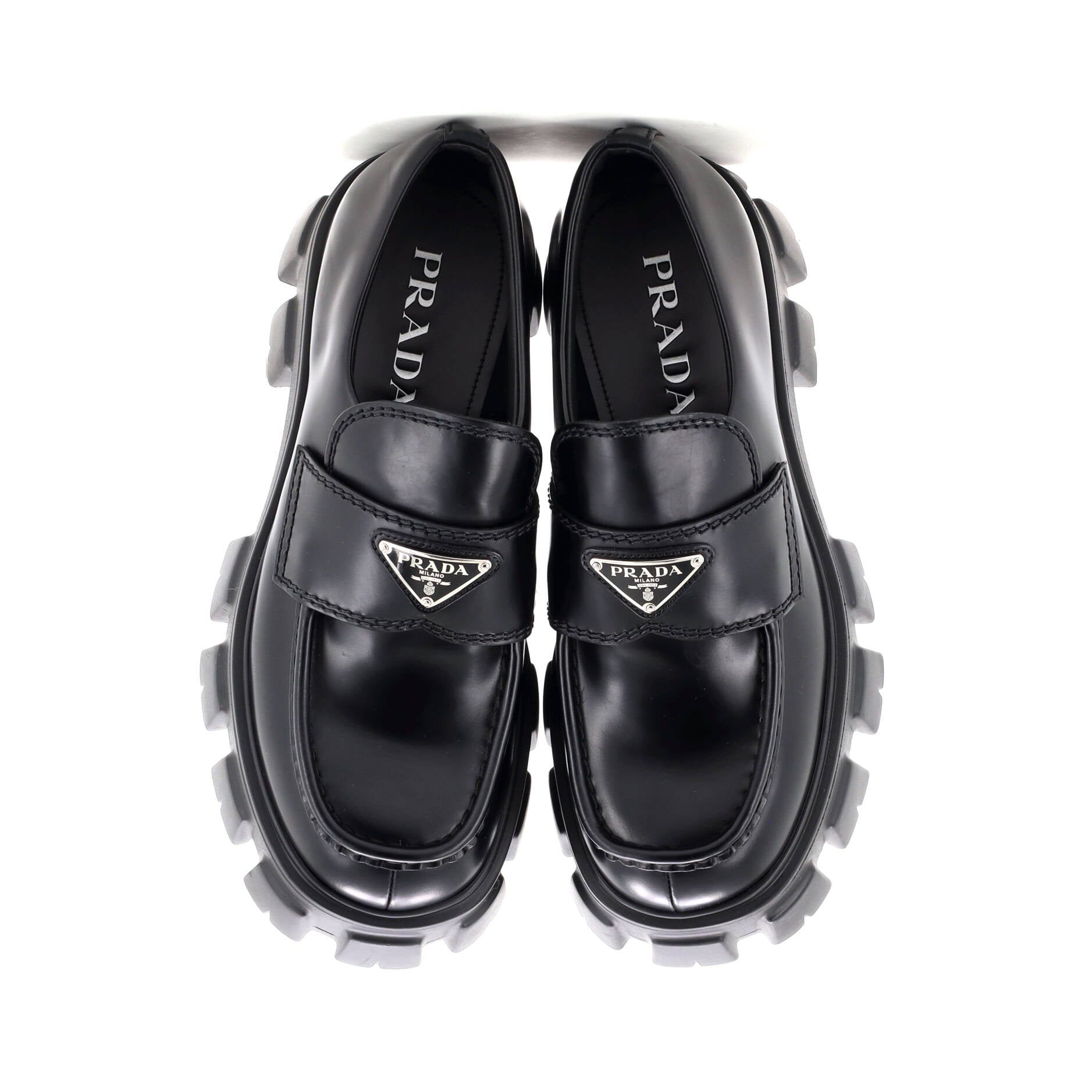 Men's Monolith Loafers Leather