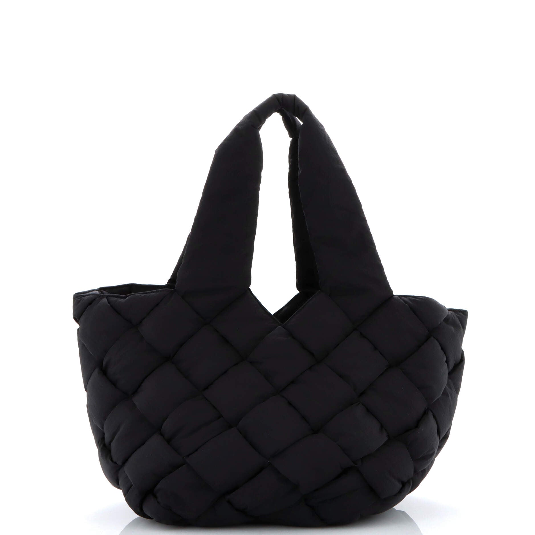 Cassette Paper Tote Intrecciato Nylon