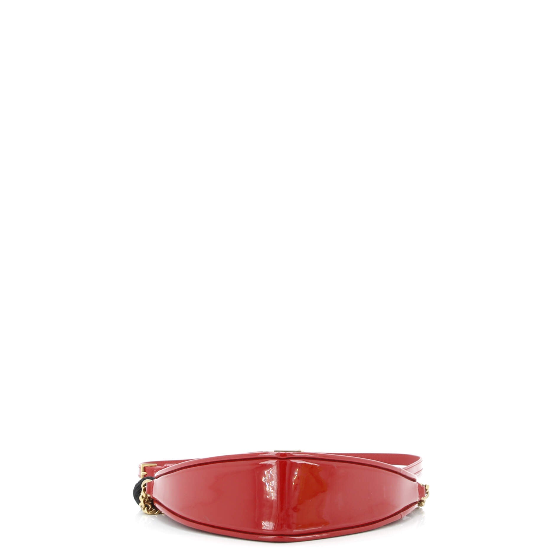 Love Heart Tassel Chain Bag Patent Small