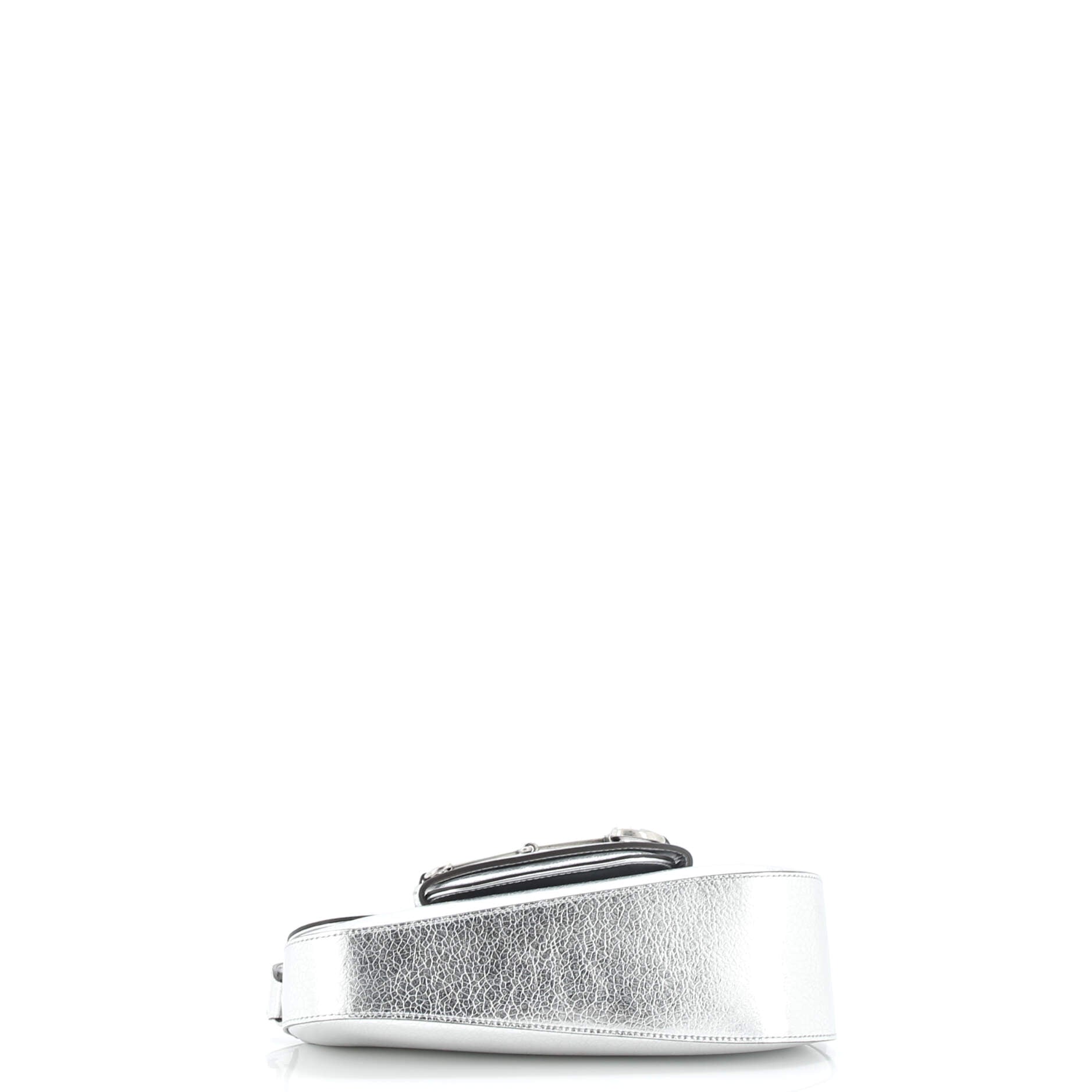 Horsebit 1955 Asymmetric Shoulder Bag Leather Small