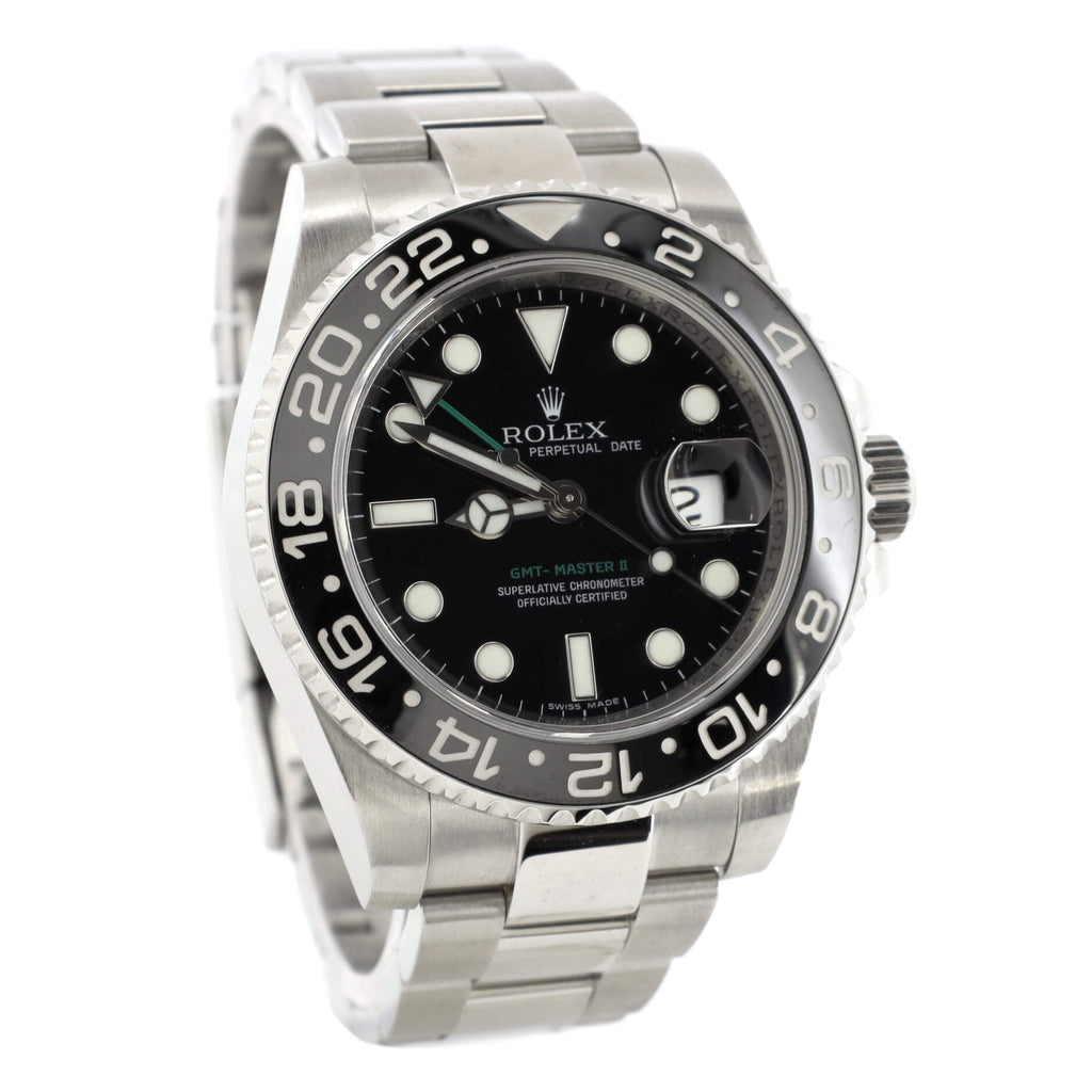 Oyster Perpetual Date GMT-Master II Automatic Watch Stainless Steel and Cerachrom 40
