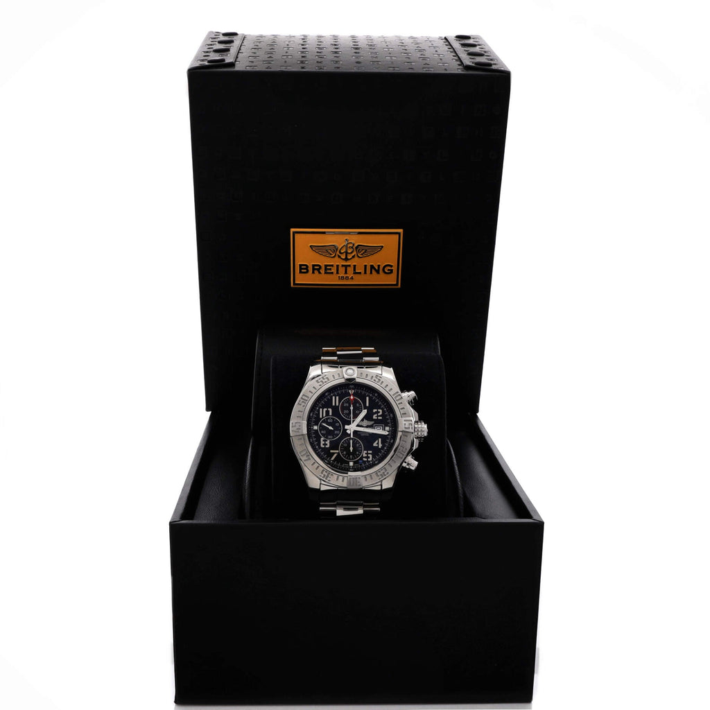 Super Avenger II Chronograph Automatic Watch Stainless Steel 48