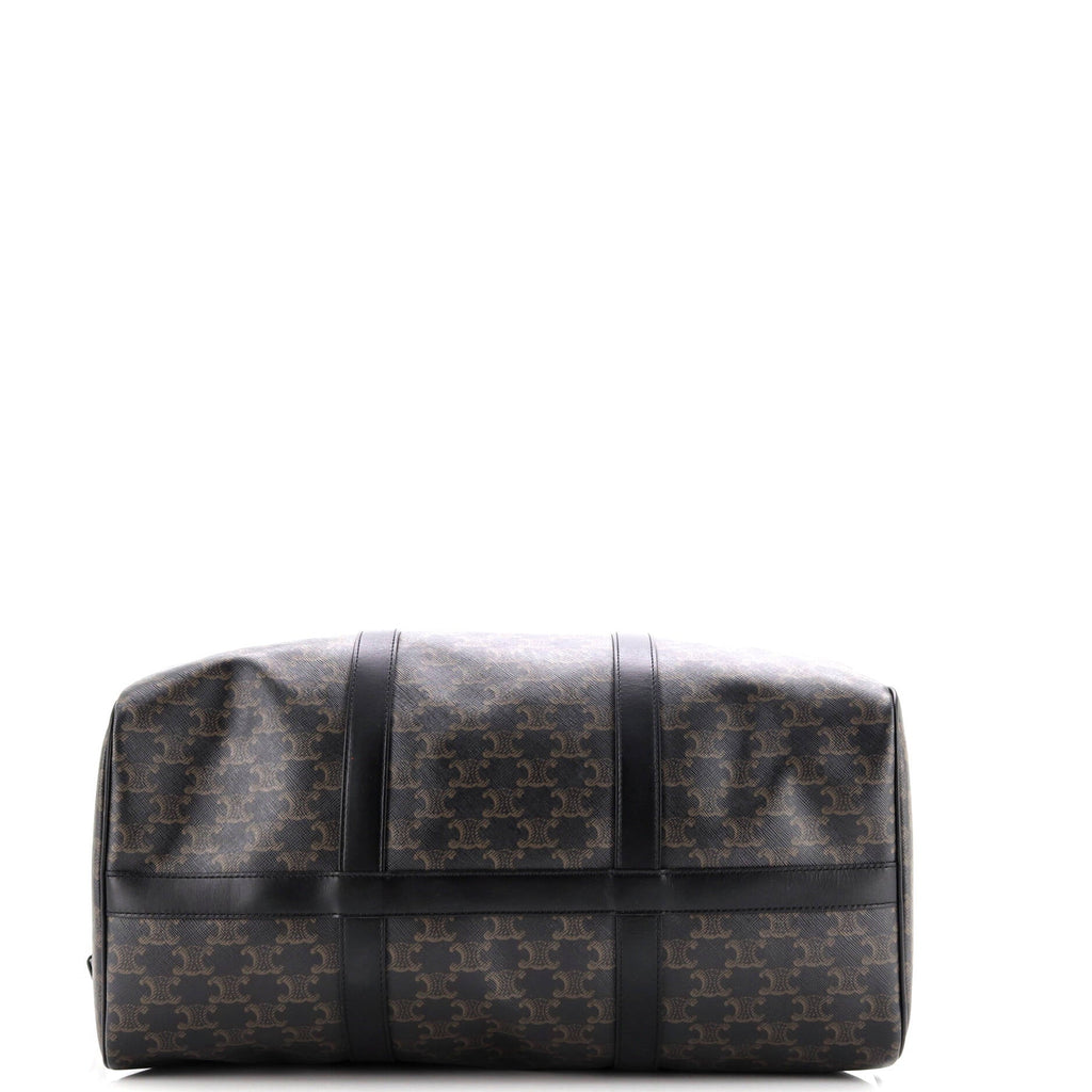 Travel Duffle Bag Triomphe Coated Canvas Medium