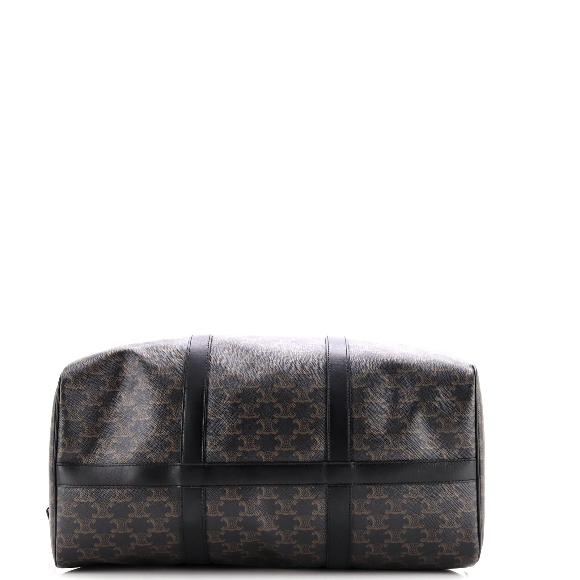 Travel Duffle Bag Triomphe Coated Canvas Medium