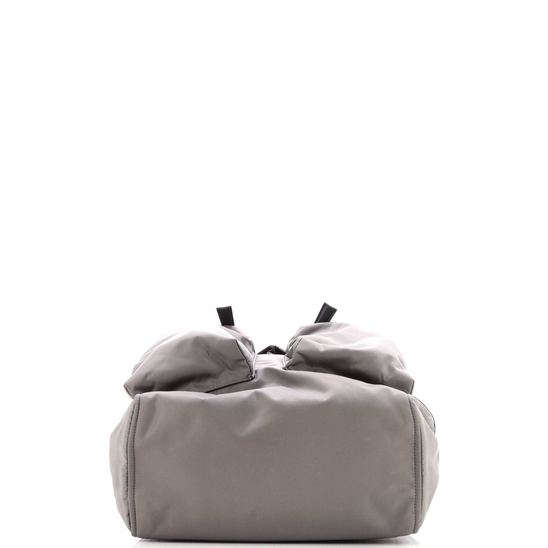 Triangle Logo Multi-Pocket Open Tote Re-Nylon