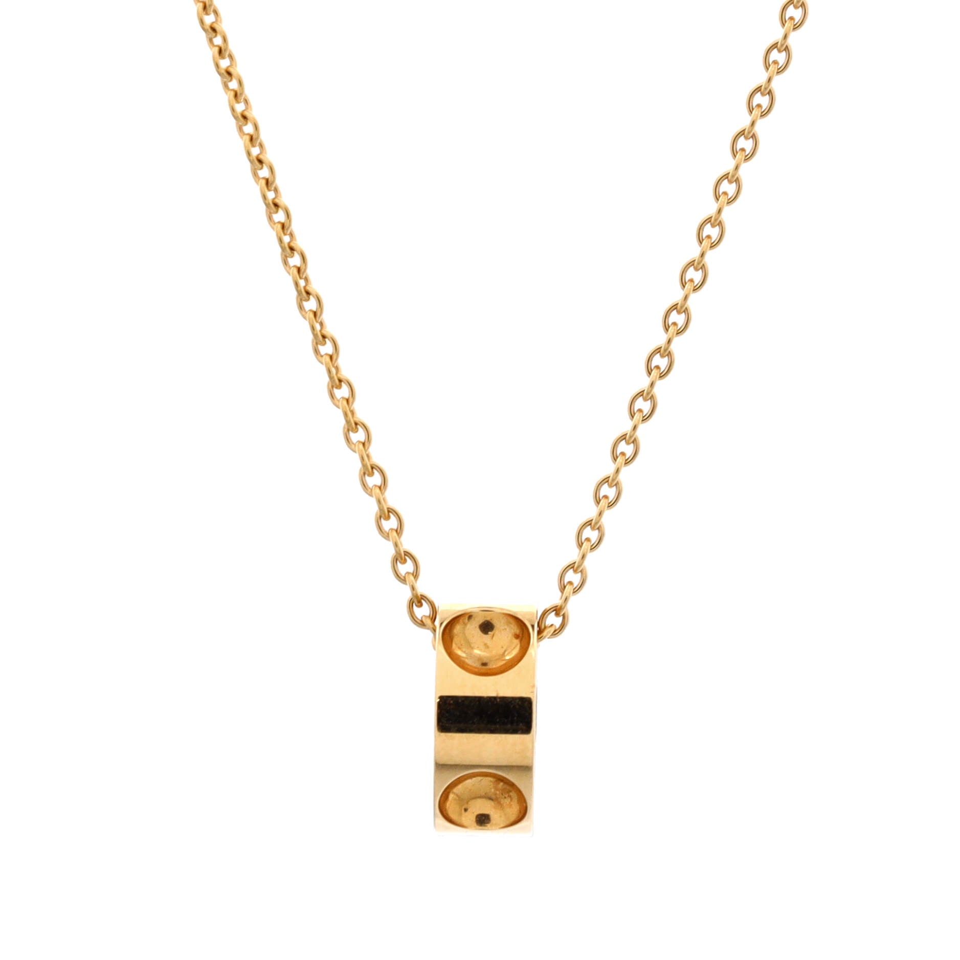 Empreinte Pendant Necklace 18K Yellow Gold