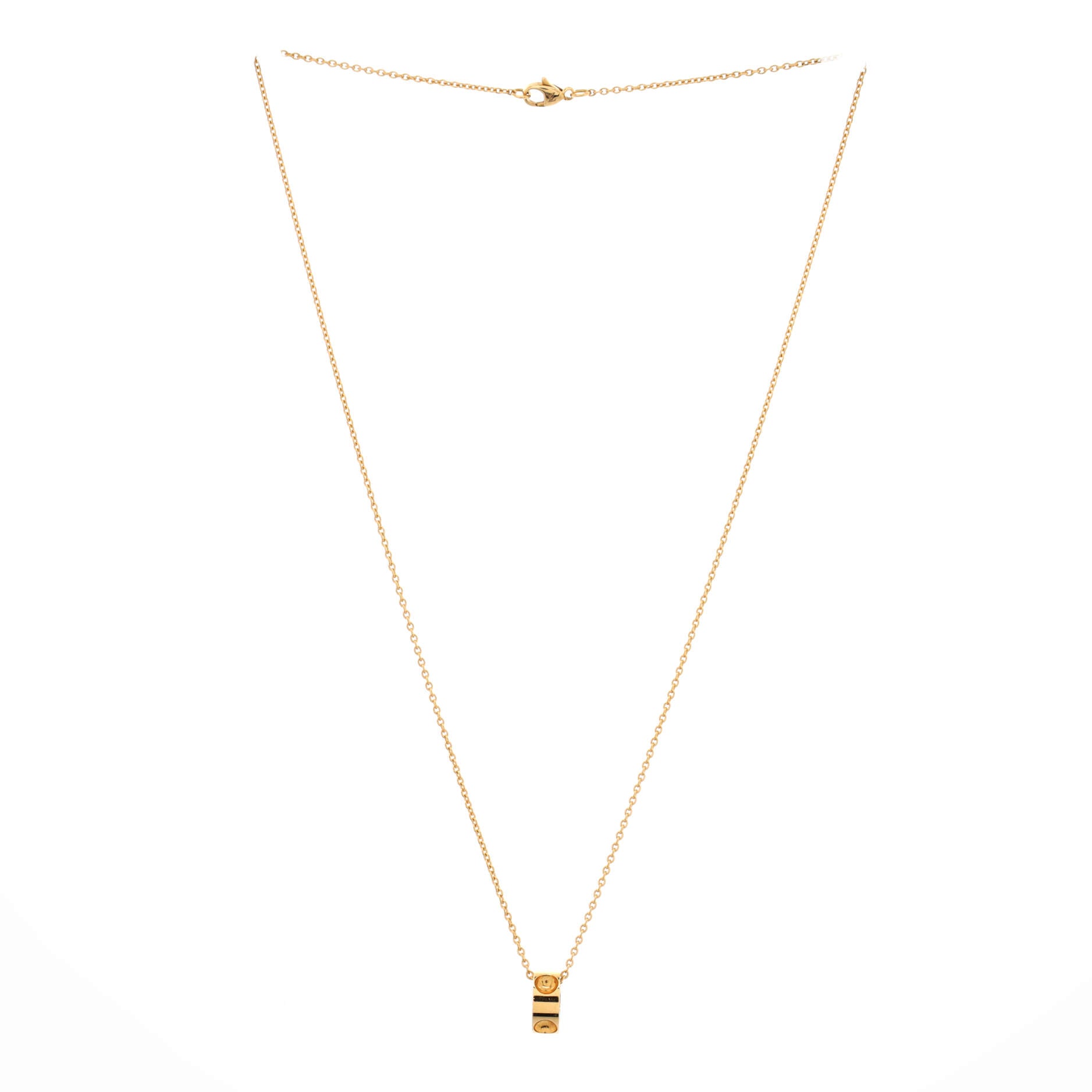 Empreinte Pendant Necklace 18K Yellow Gold