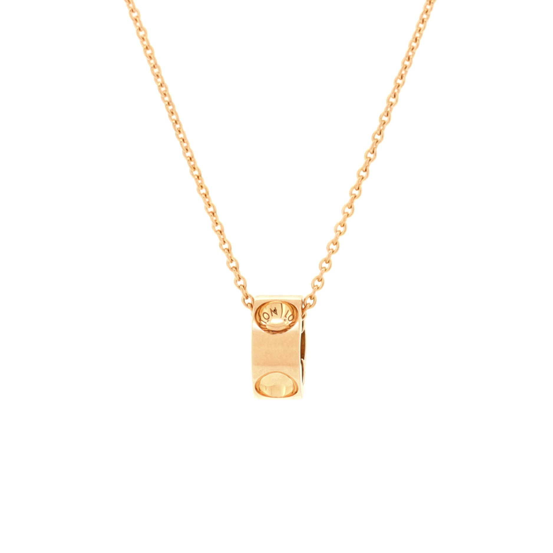 Empreinte Pendant Necklace 18K Rose Gold