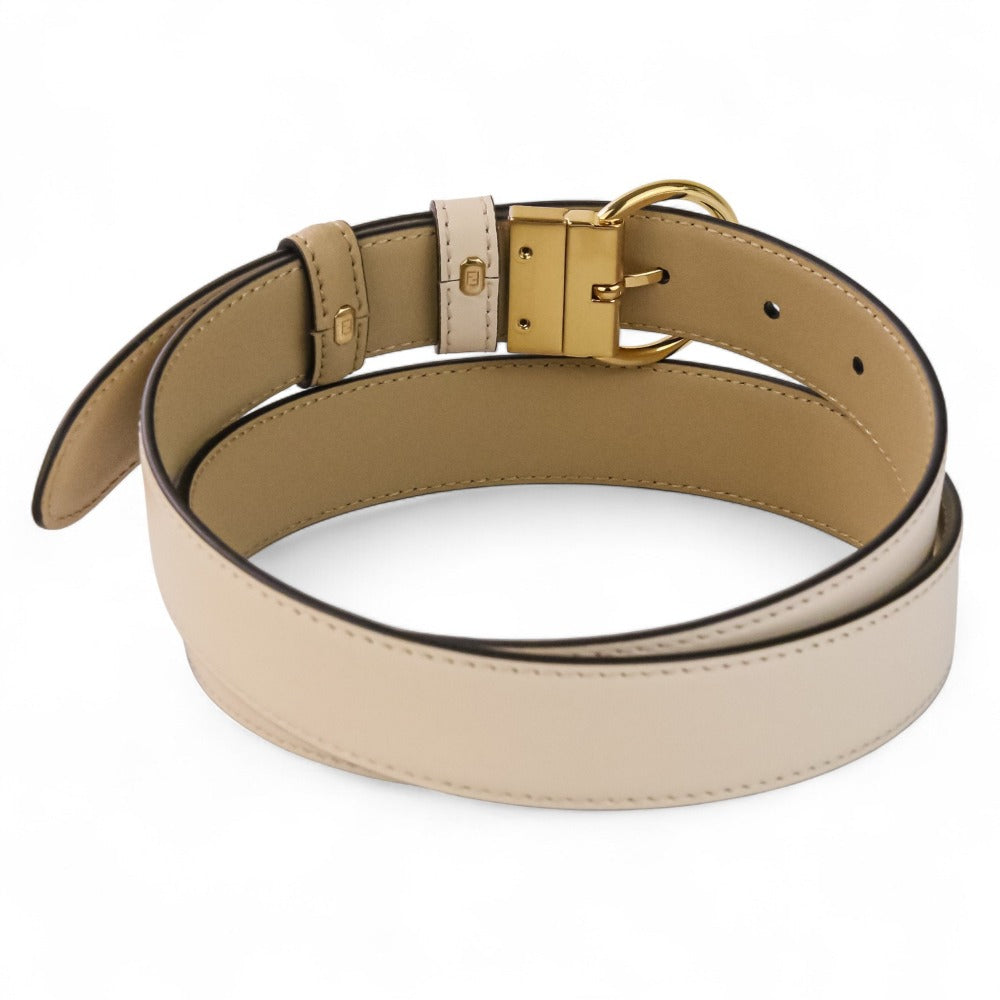Fendi FF Leather Reversible Belt