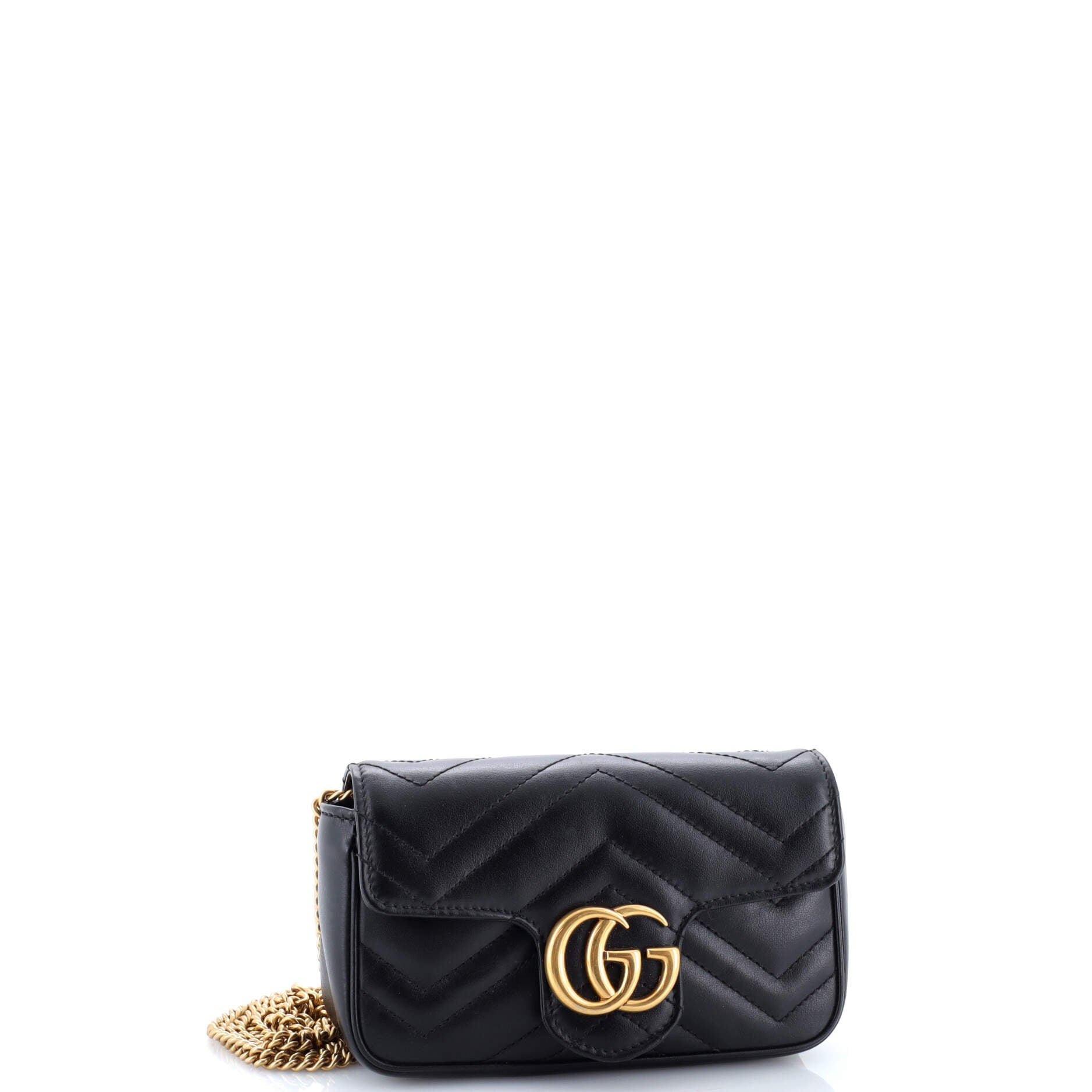 GG Marmont Flap Bag Matelasse Leather Super Mini