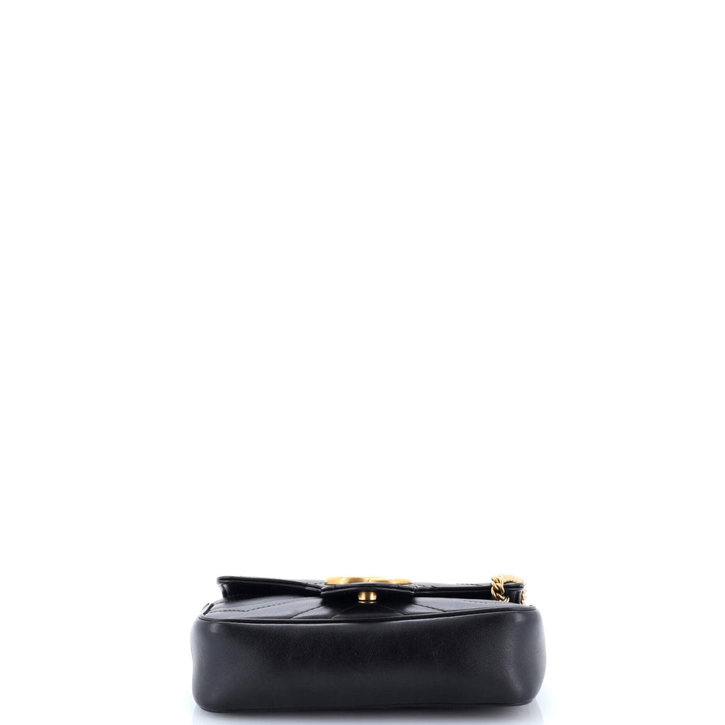 GG Marmont Flap Bag Matelasse Leather Super Mini