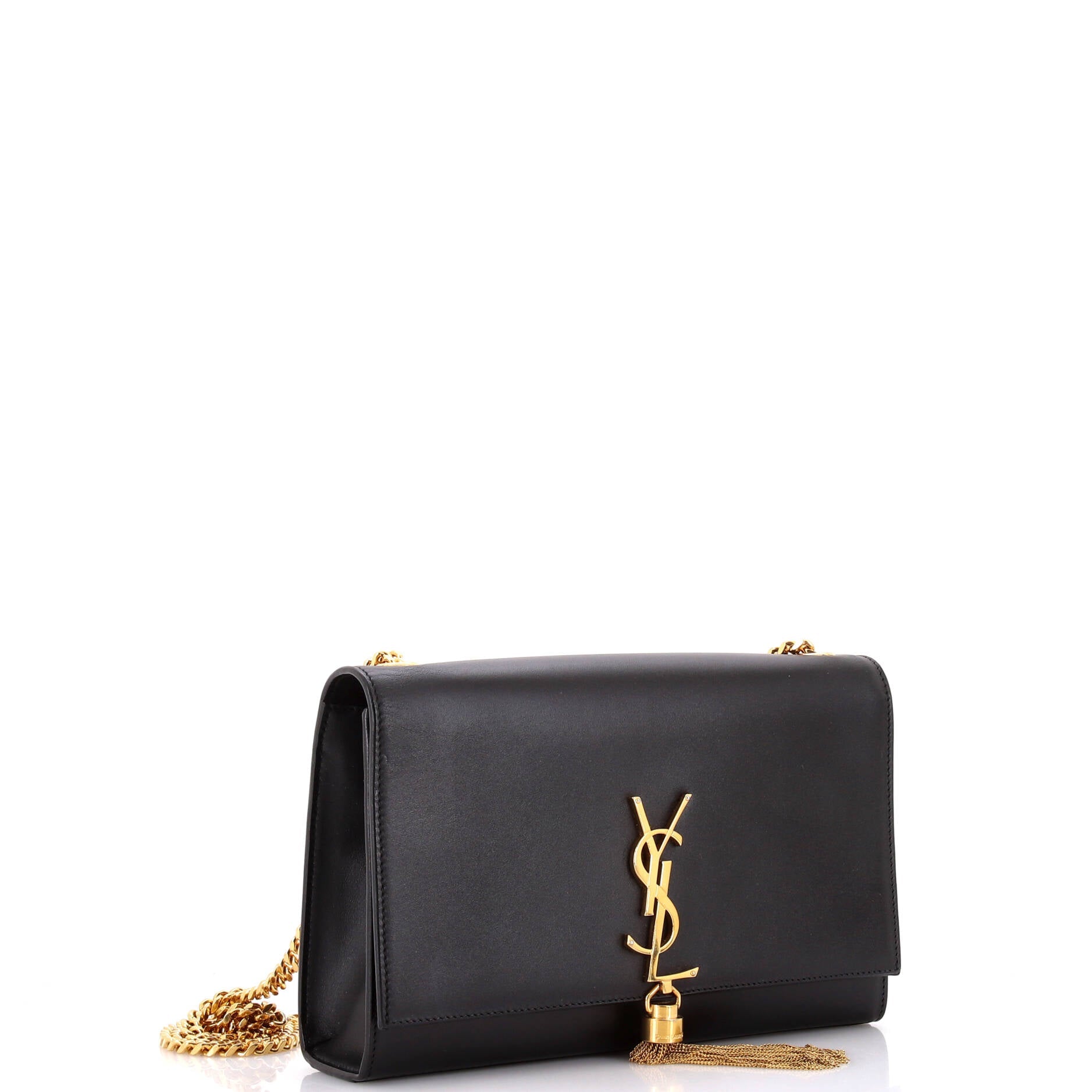 Classic Monogram Tassel Crossbody Bag Leather Medium
