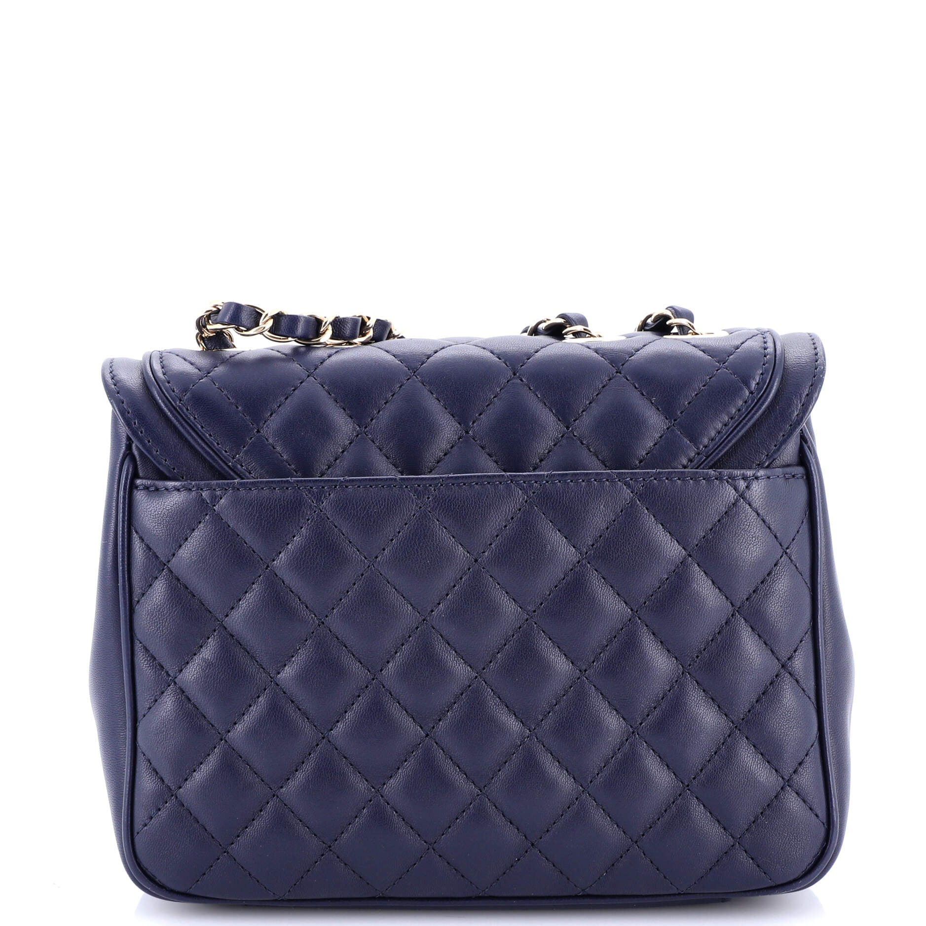 Lovely Day Square Flap Bag Quilted Lambskin Medium