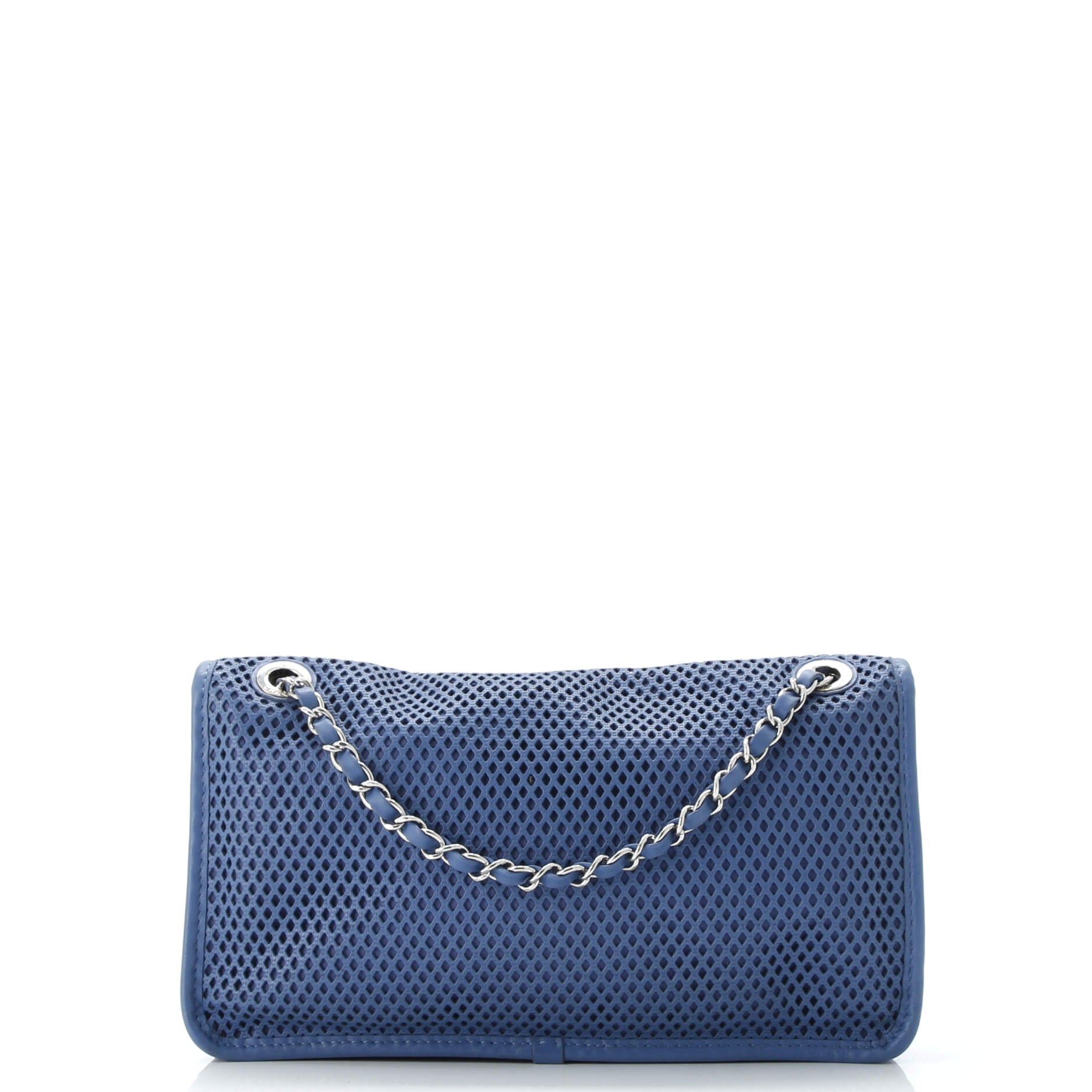 Up In The Air Flap Bag Perforated Leather Medium
