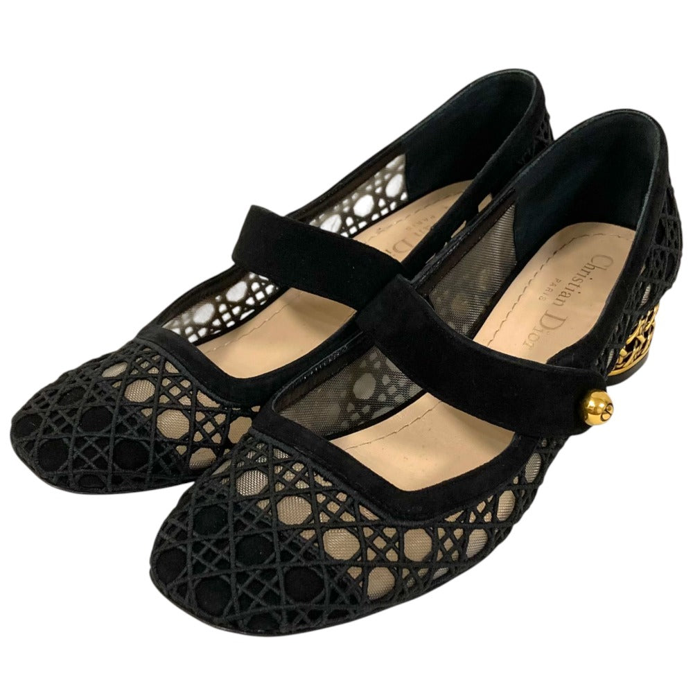 Dior Cannage Embroidered Pumps