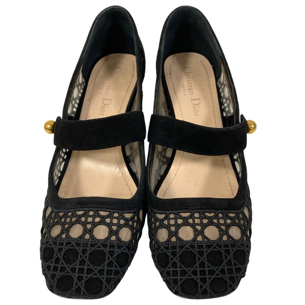 Dior Cannage Embroidered Pumps