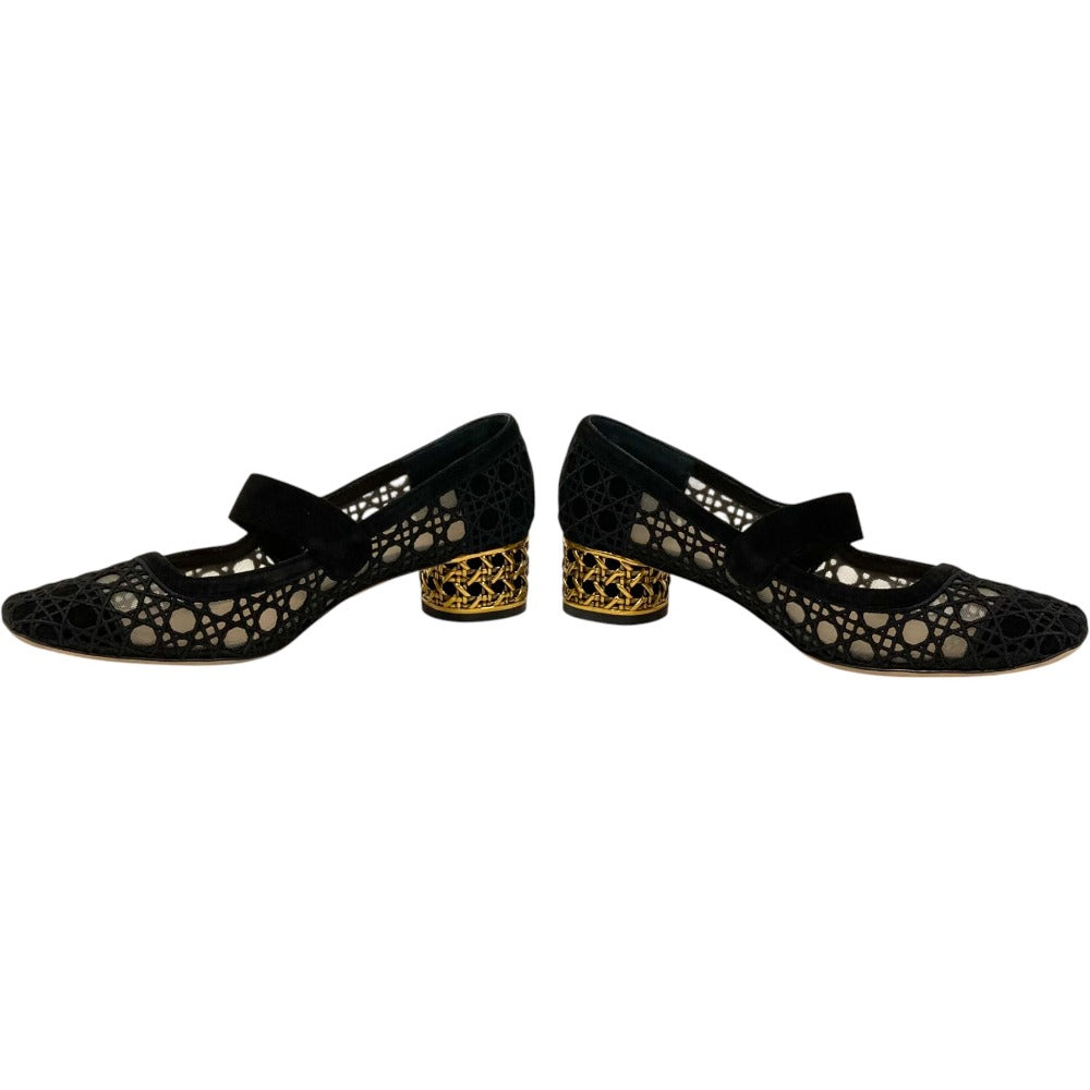 Dior Cannage Embroidered Pumps