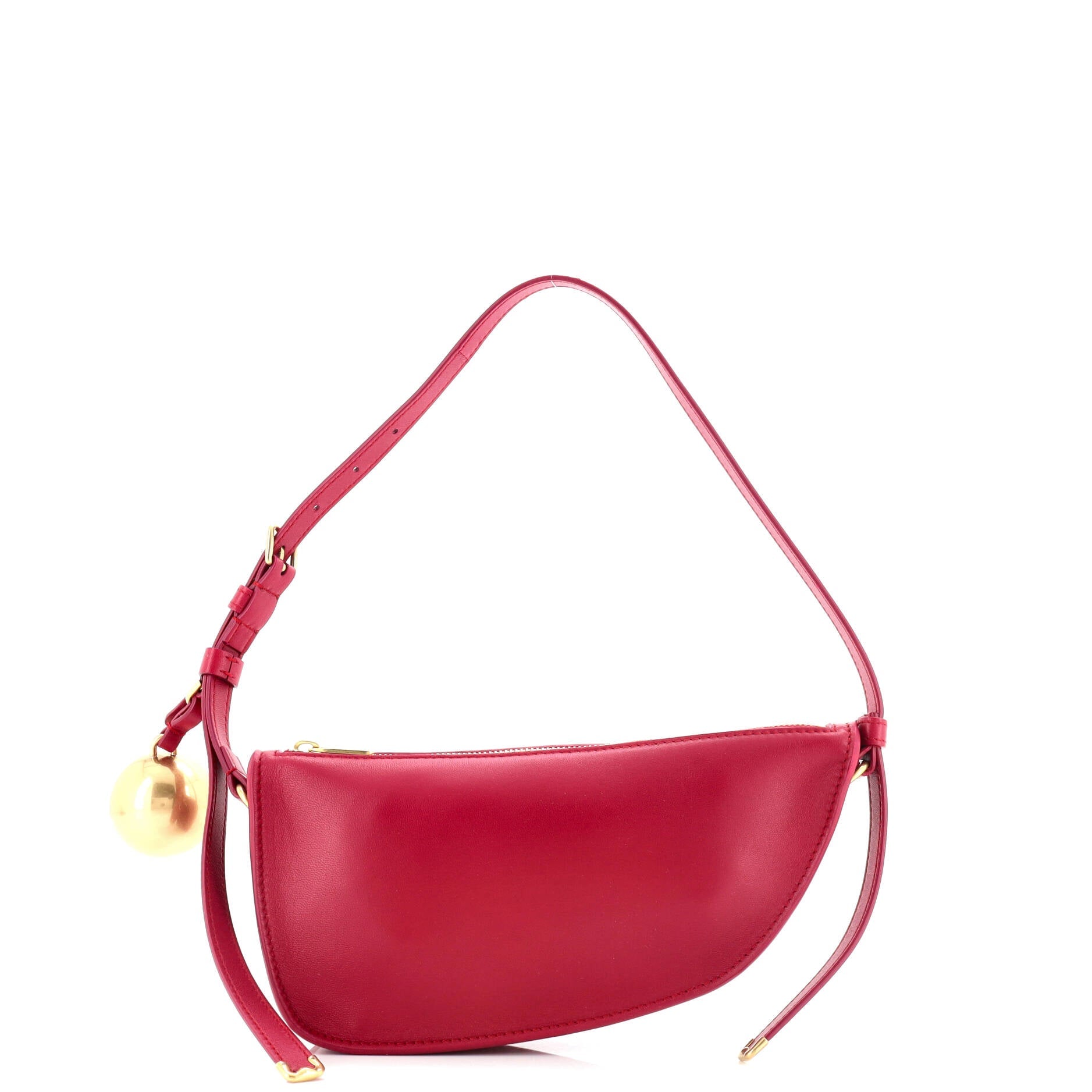 Shield Sling Shoulder Bag Leather Mini
