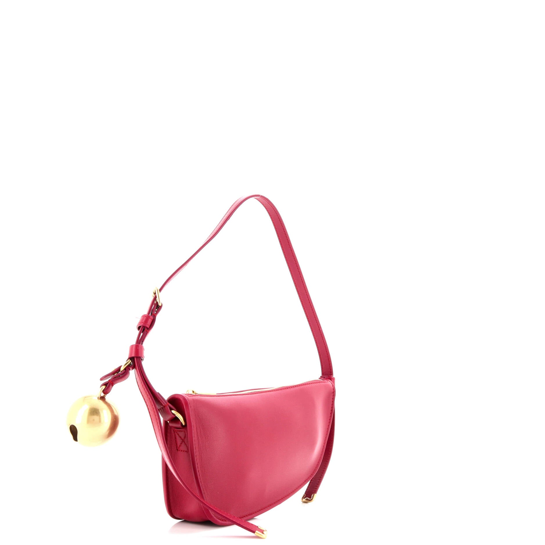 Shield Sling Shoulder Bag Leather Mini