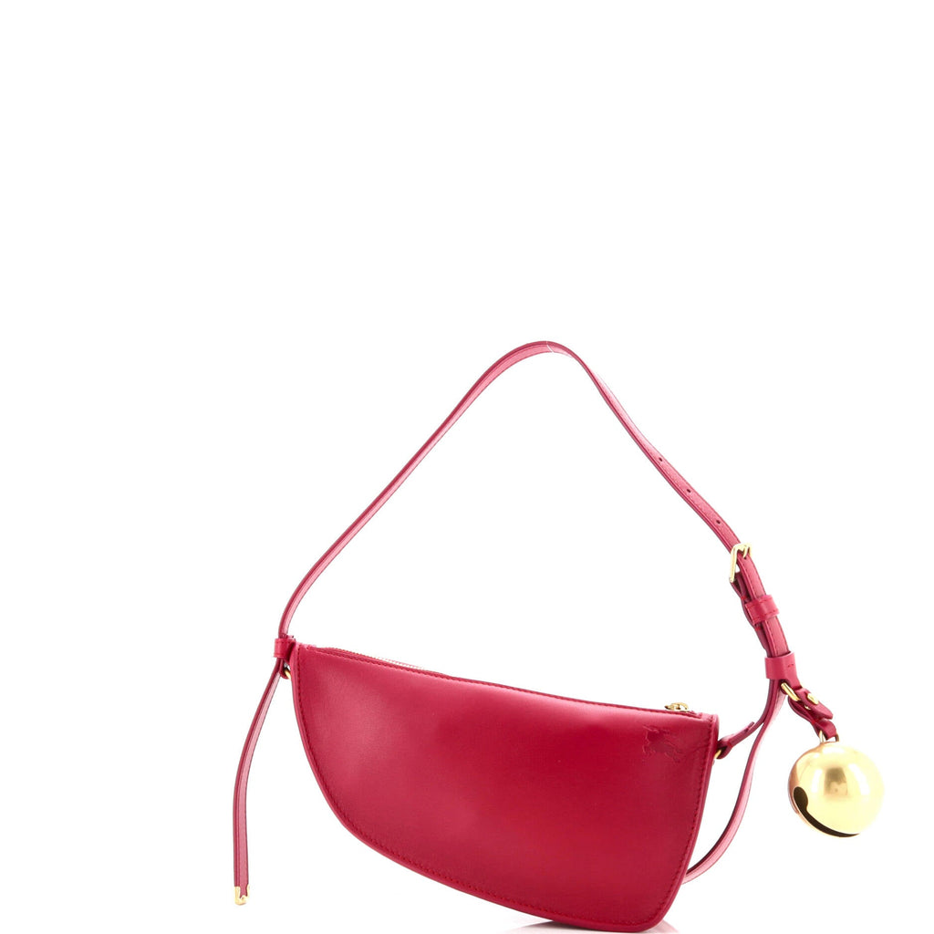 Shield Sling Shoulder Bag Leather Mini
