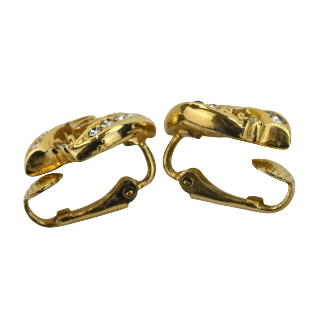 Christian Dior CD Vintage Earrings