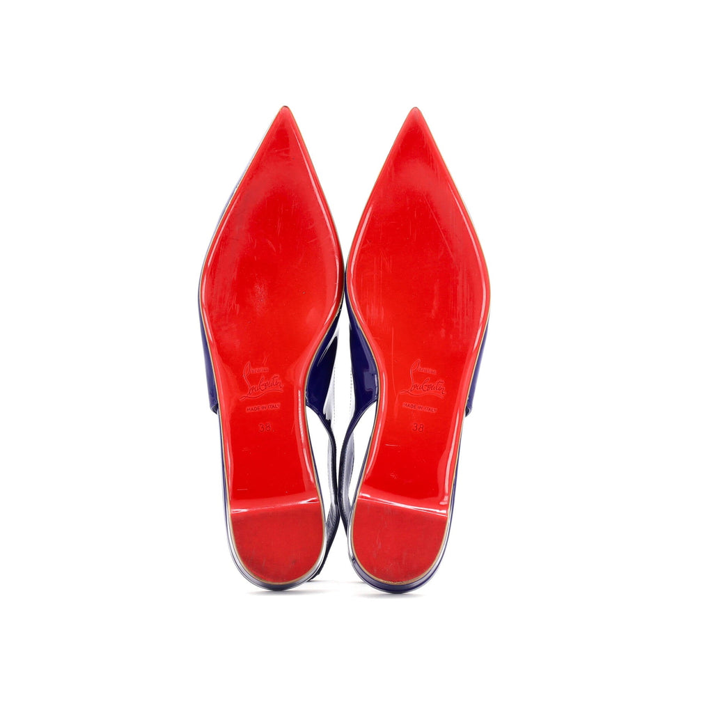 Hot Chickita Slingback Flats Patent