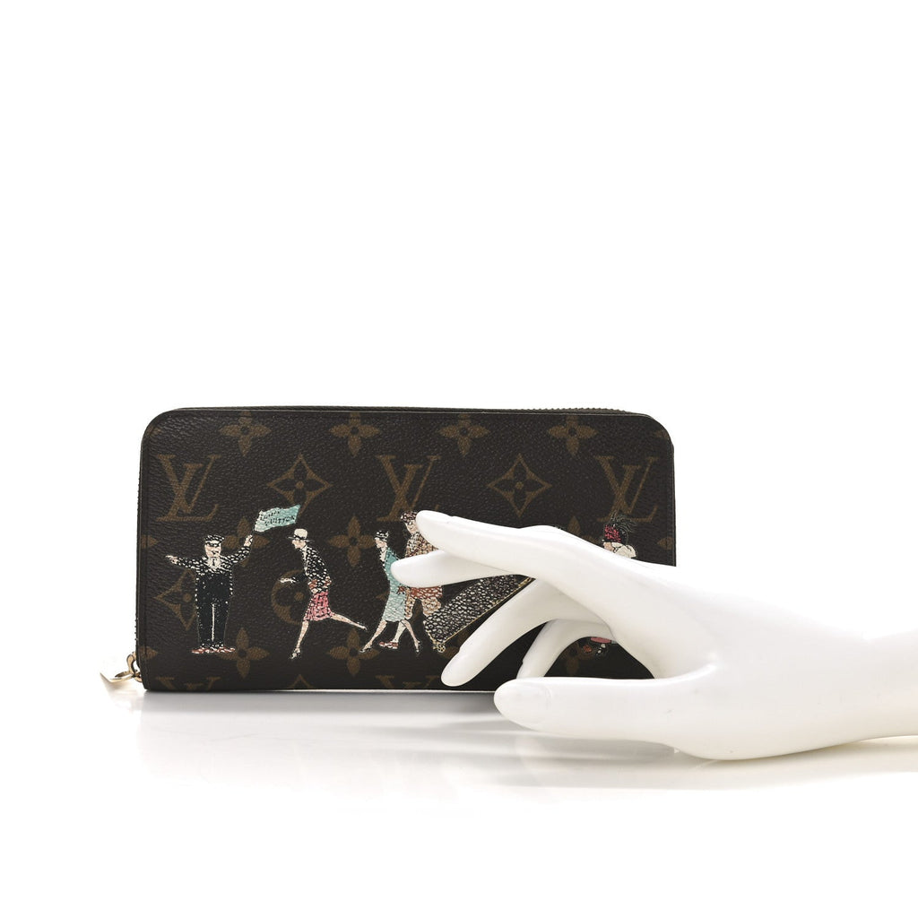 Monogram Illustre Zippy Wallet Rose