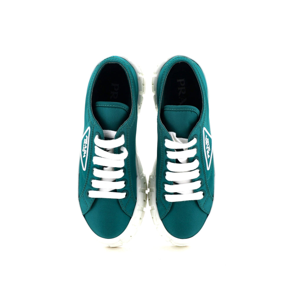 Women's Double Wheel Platform Sneakers Nylon