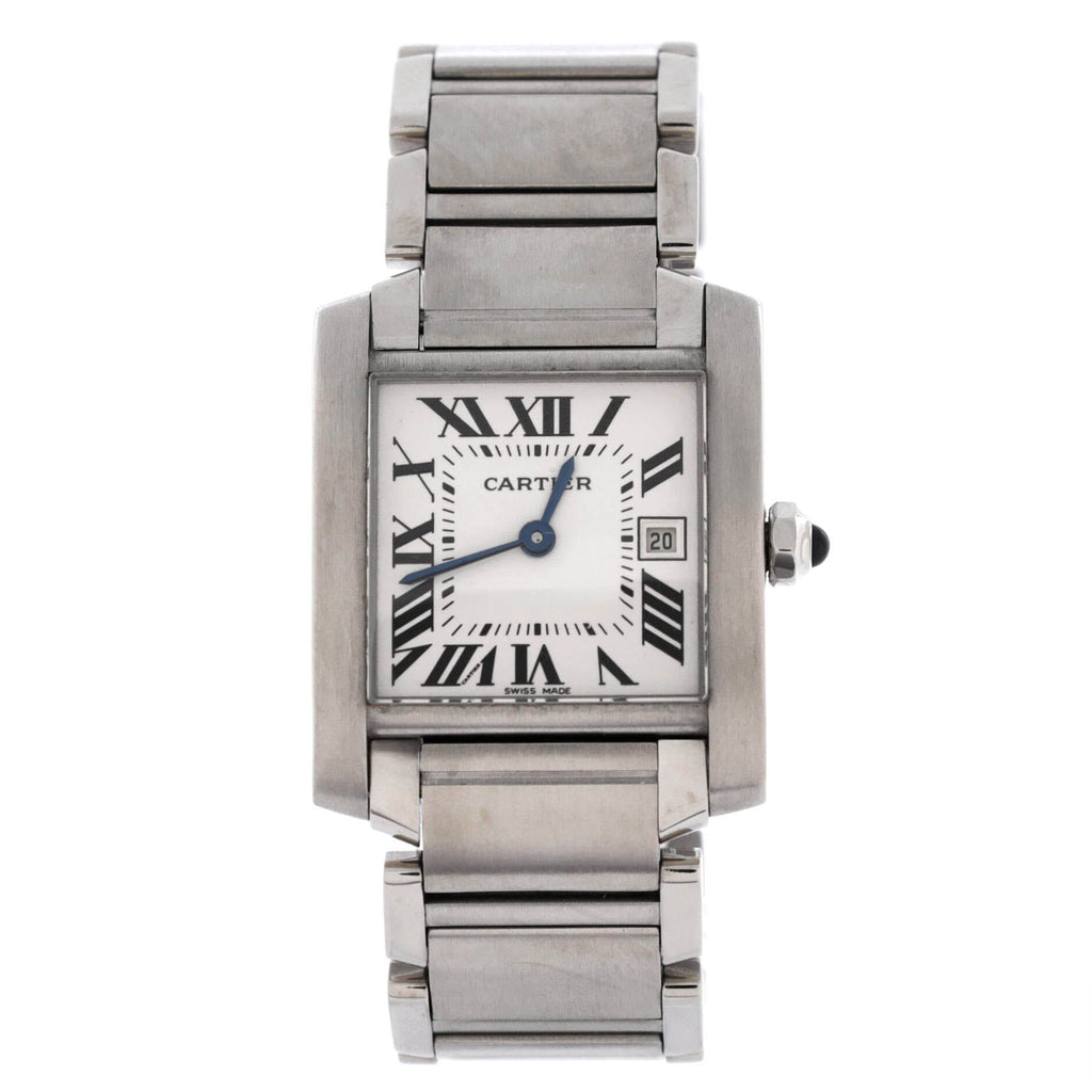 Tank Francaise Quartz Watch Stainless Steel 25