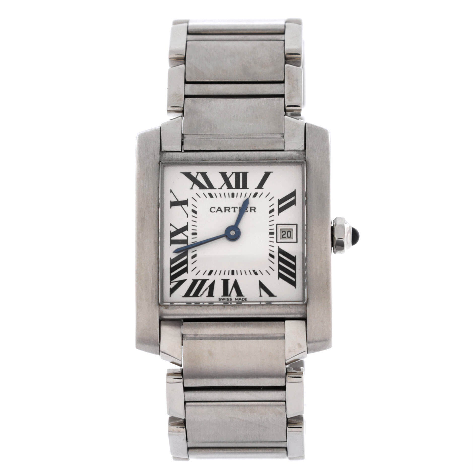 Tank Francaise Quartz Watch Stainless Steel 25