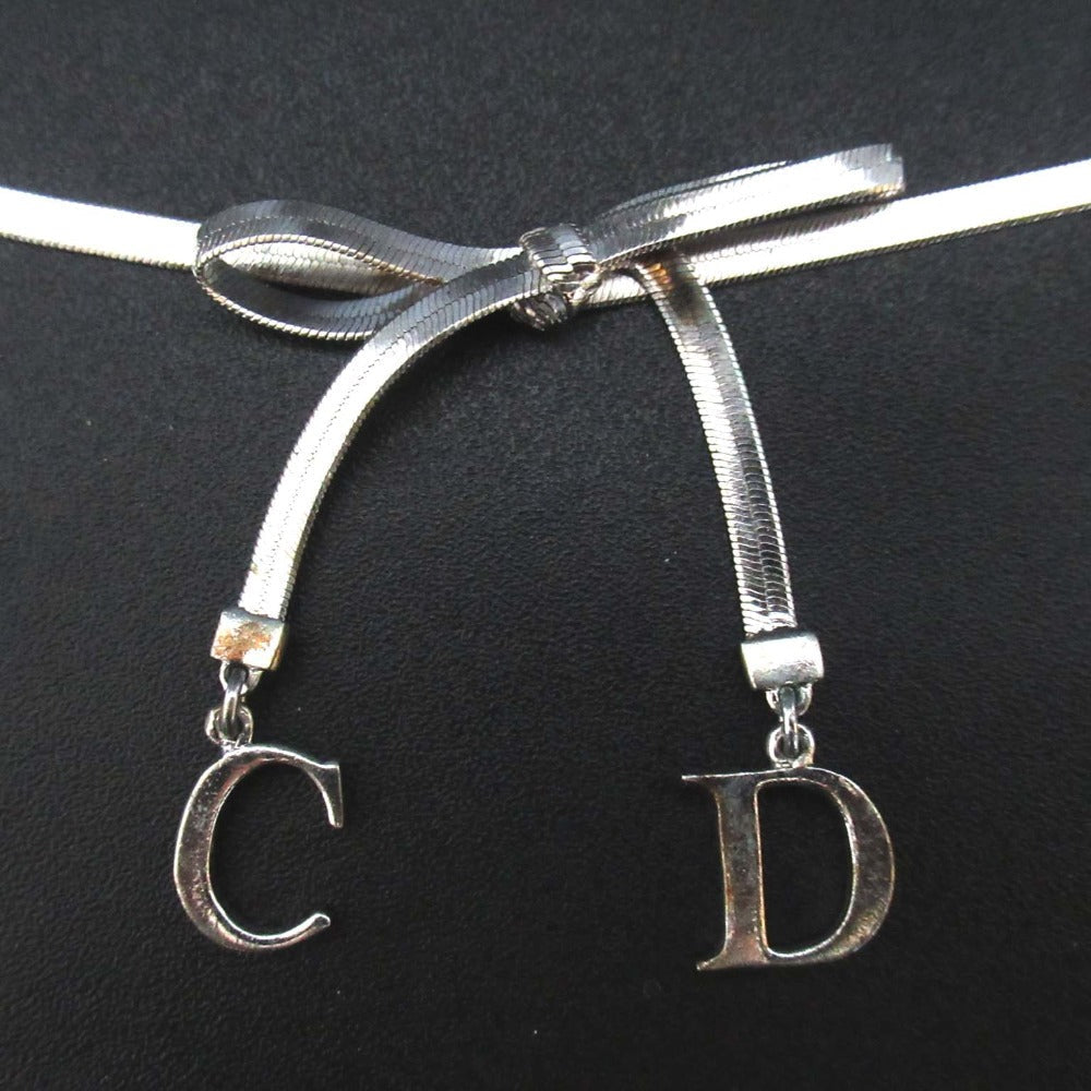 Christian Dior CD Logo Ribbon Choker