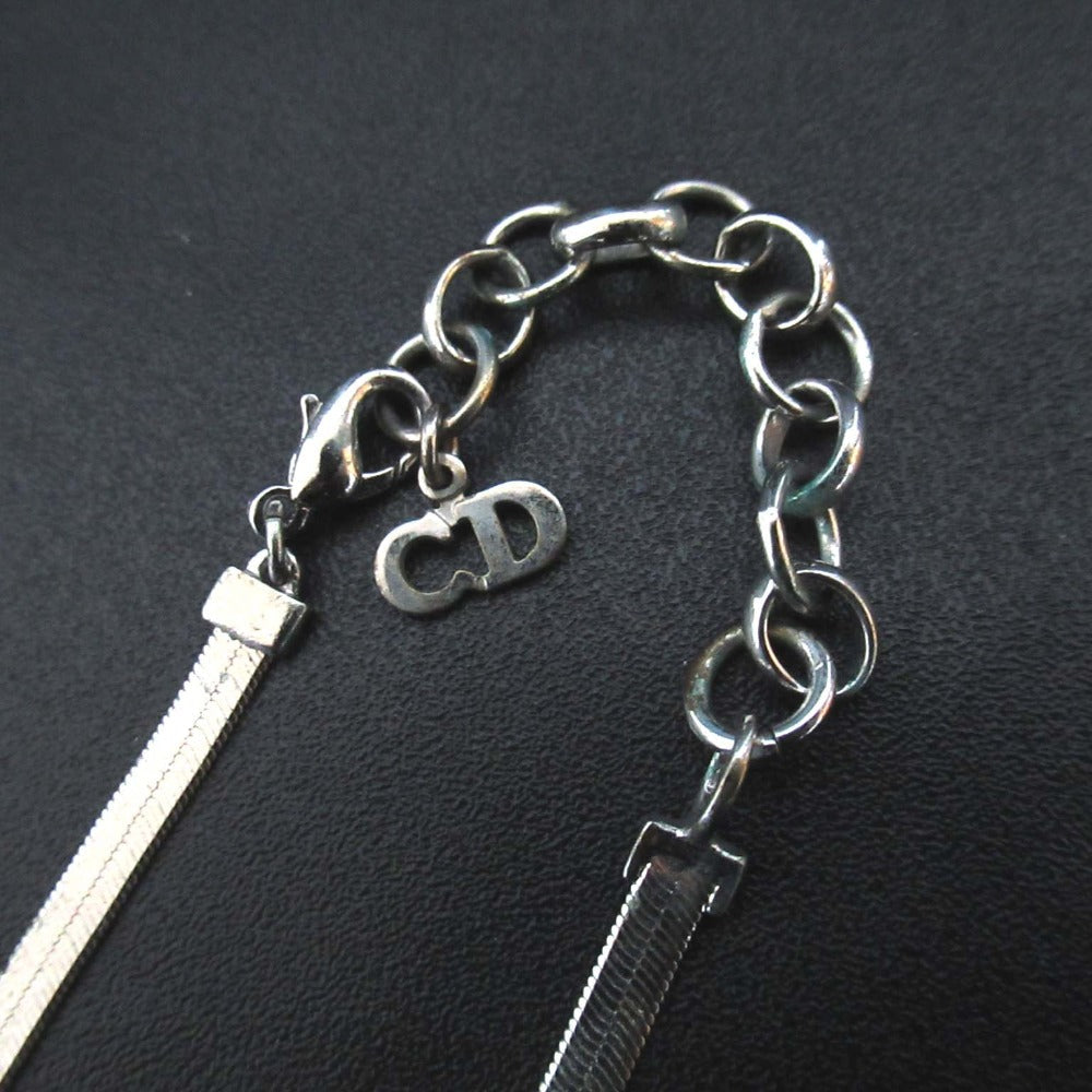 Christian Dior CD Logo Ribbon Choker