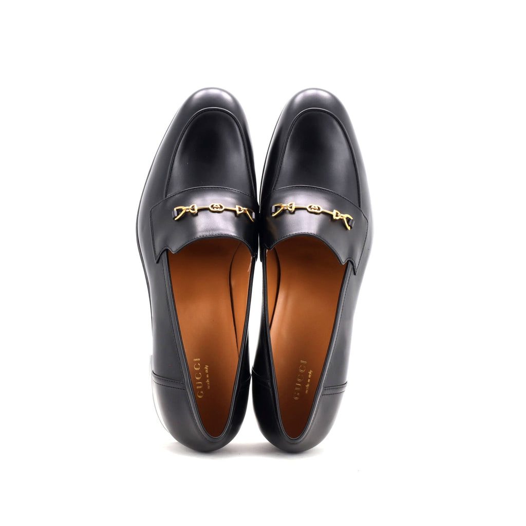 Women's Interlocking G Horsebit Loafers Leather