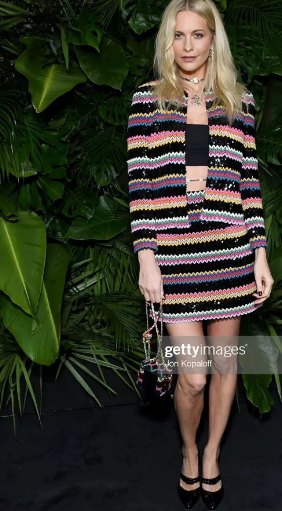 Chanel 22S Black & Multicolor Jacket